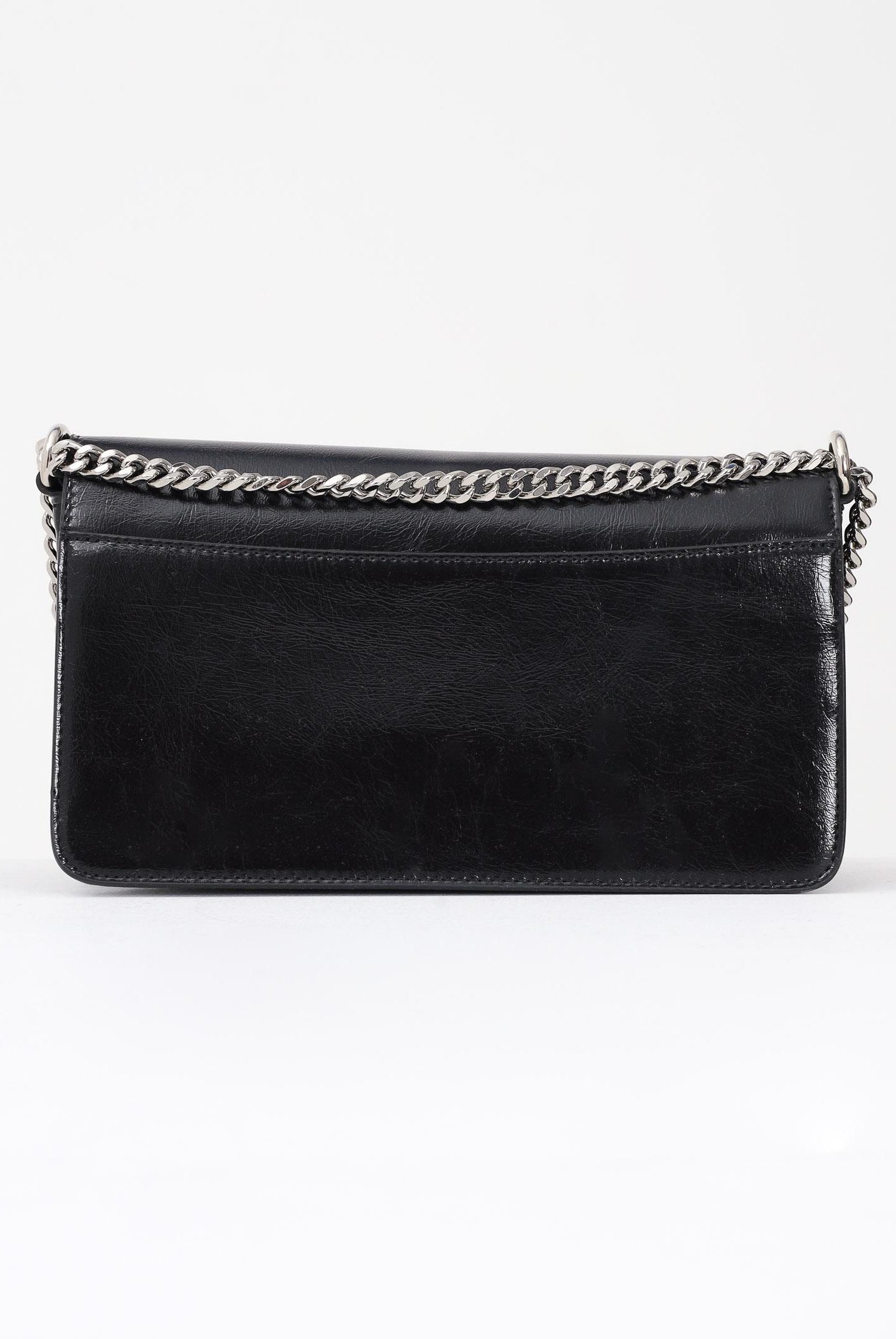 RICHMOND Borsa a tracolla nera da donna con logo JR RWA25226BO BL RICHMOND