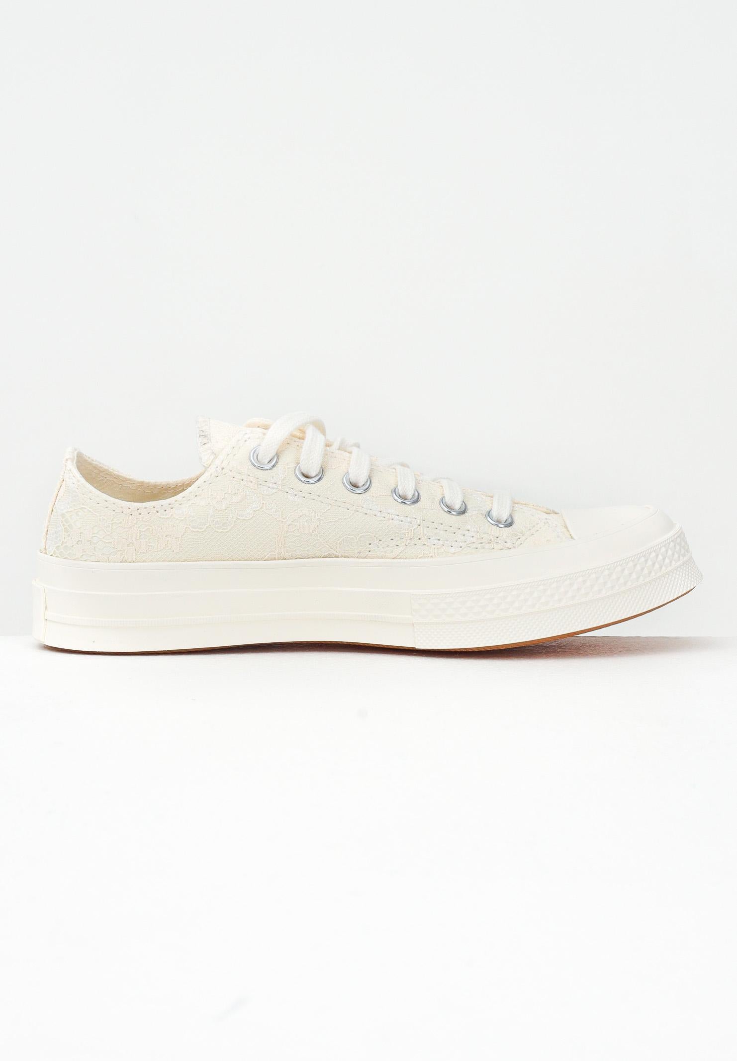CONVERSE Sneakers Chuck 70 Lace panna da donna A13666C CONVERSE