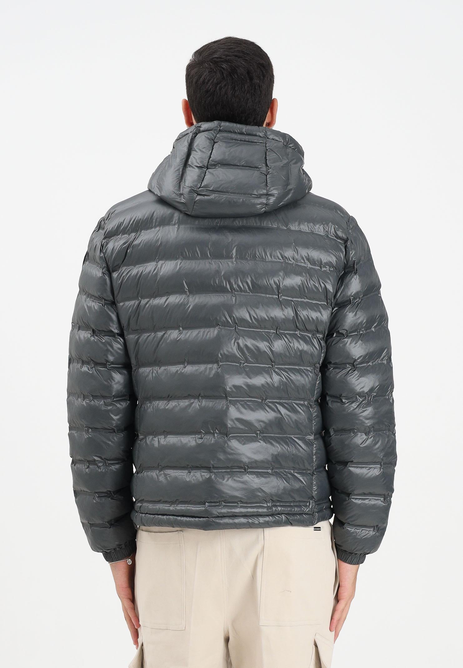 BLAUER Piumino CHARLES grigio antracite da uomo 25WBLUC02132-007284 978GG BLAUER