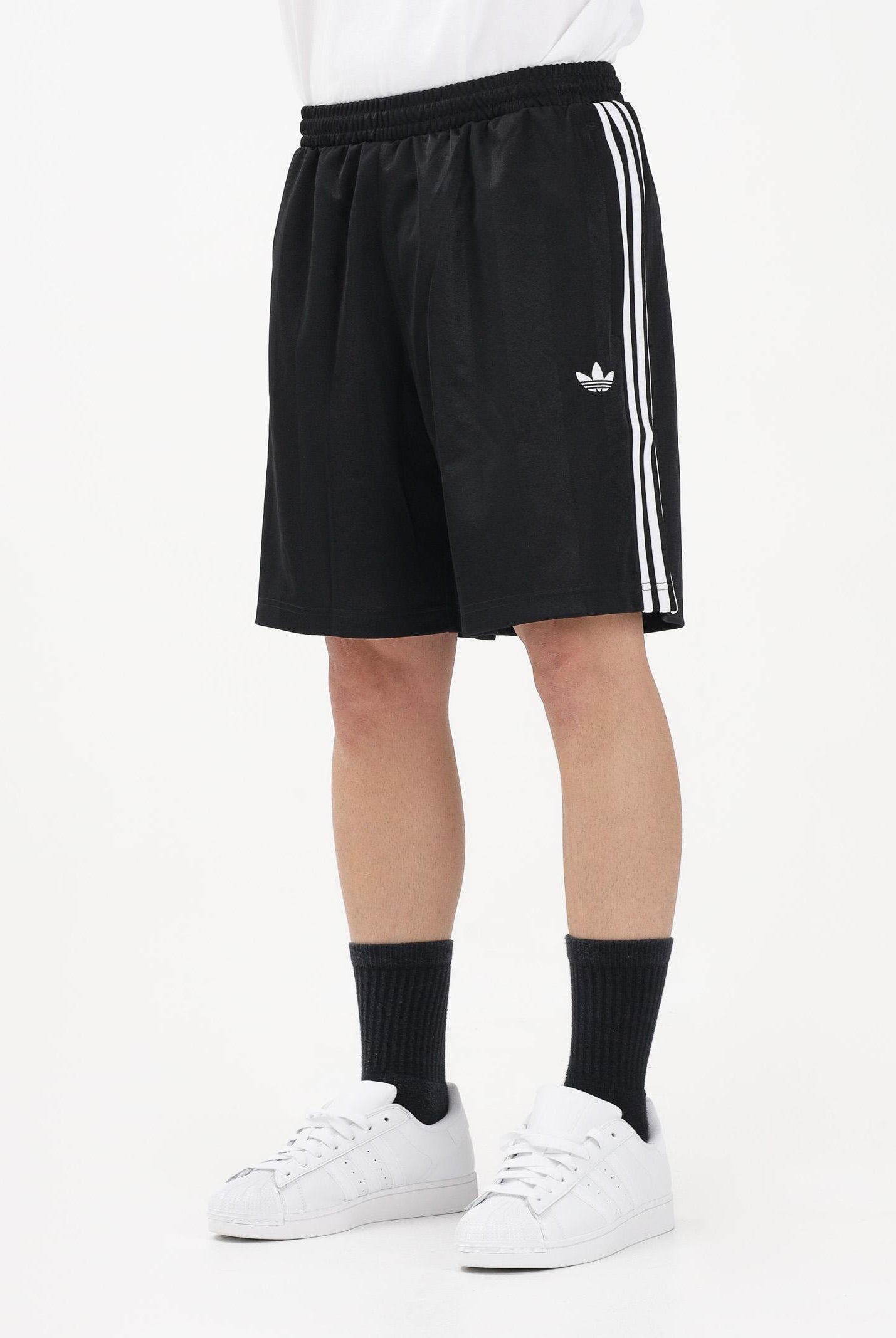 ADIDAS ORIGINALS Shorts sportivo 3 STRIPES LOOSE ENGINEERED nero da uomo KE3594 . ADIDAS ORIGINALS