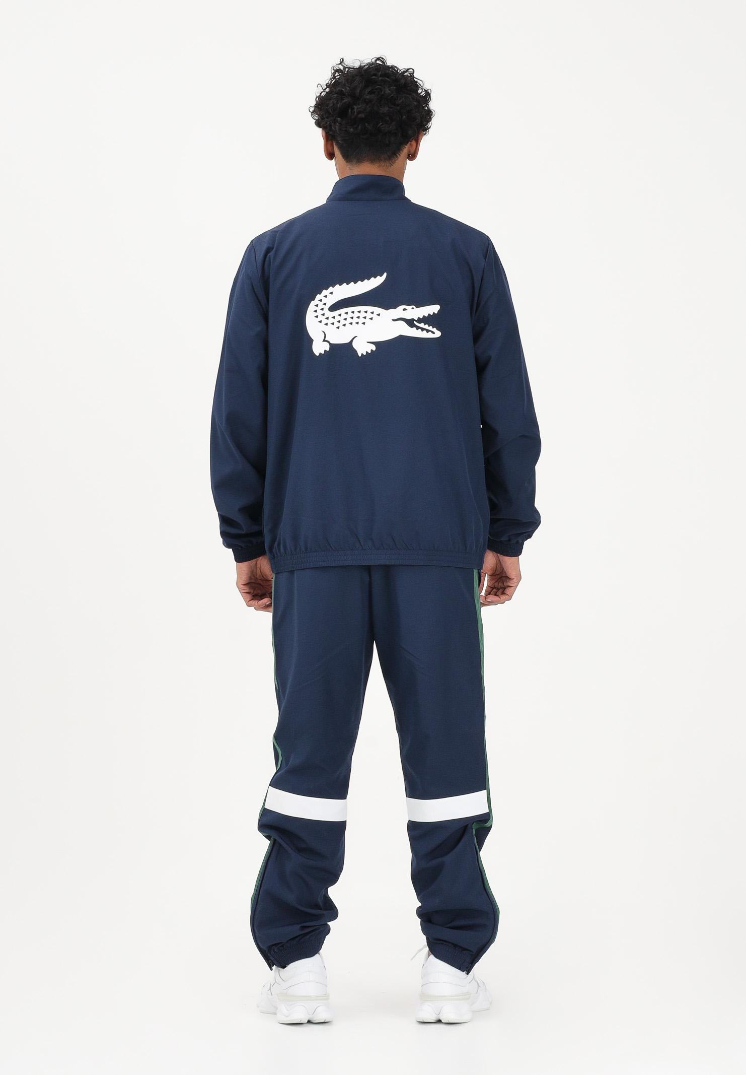 LACOSTE Tuta blu da uomo con stampa WH0226 525 LACOSTE