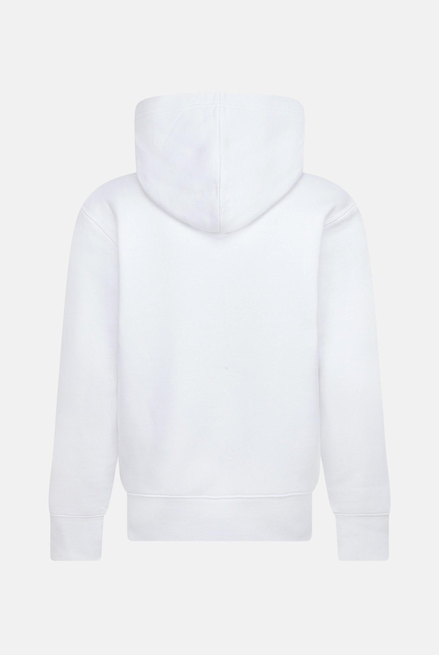 JORDAN Felpa con cappuccio BROOKLIN FT bianca per bambino e bambina 95F121 001 JORDAN