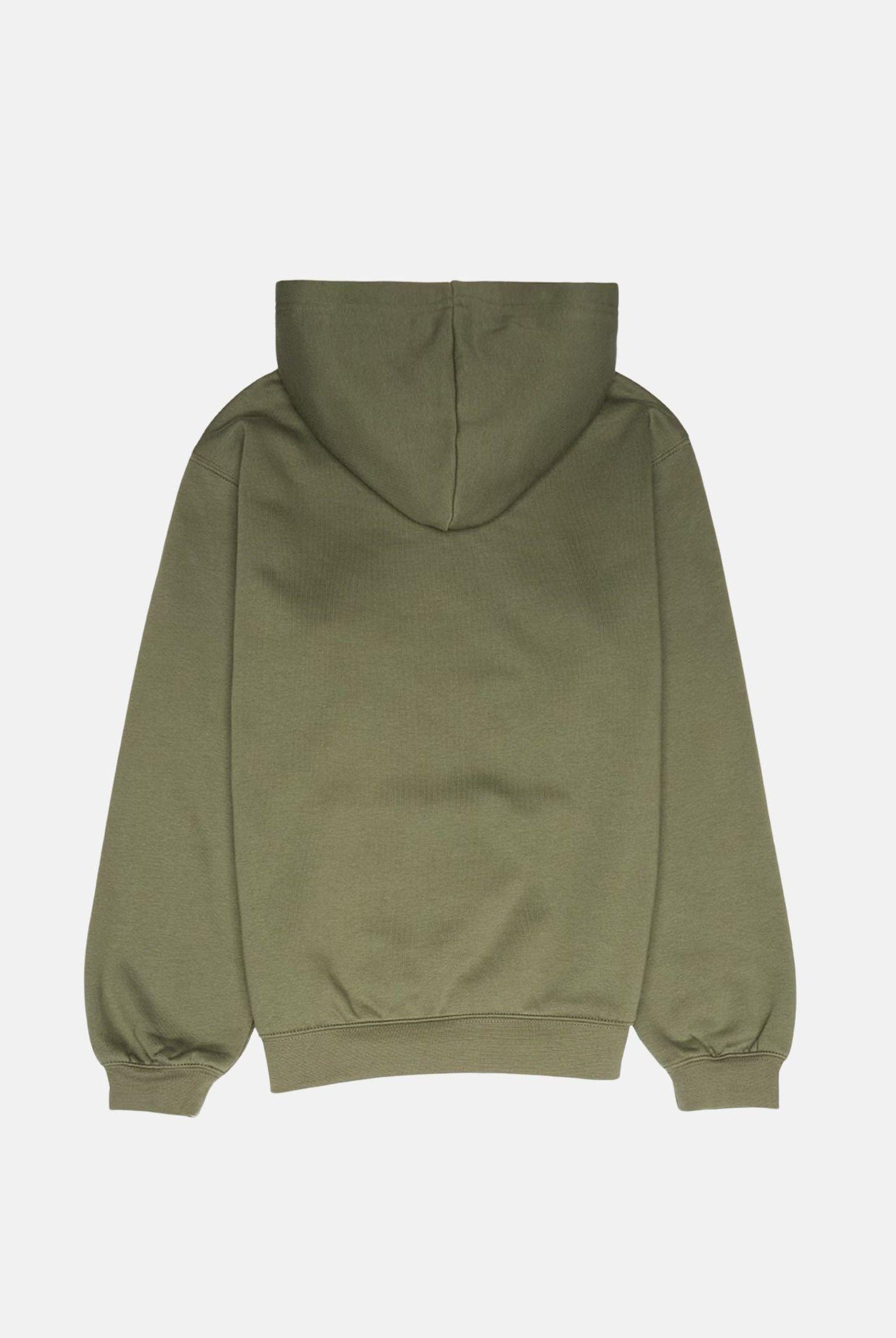 JORDAN Felpa con cappuccio JDB MJ MVP Fleece verde oliva da bambino 95F363 E6F JORDAN