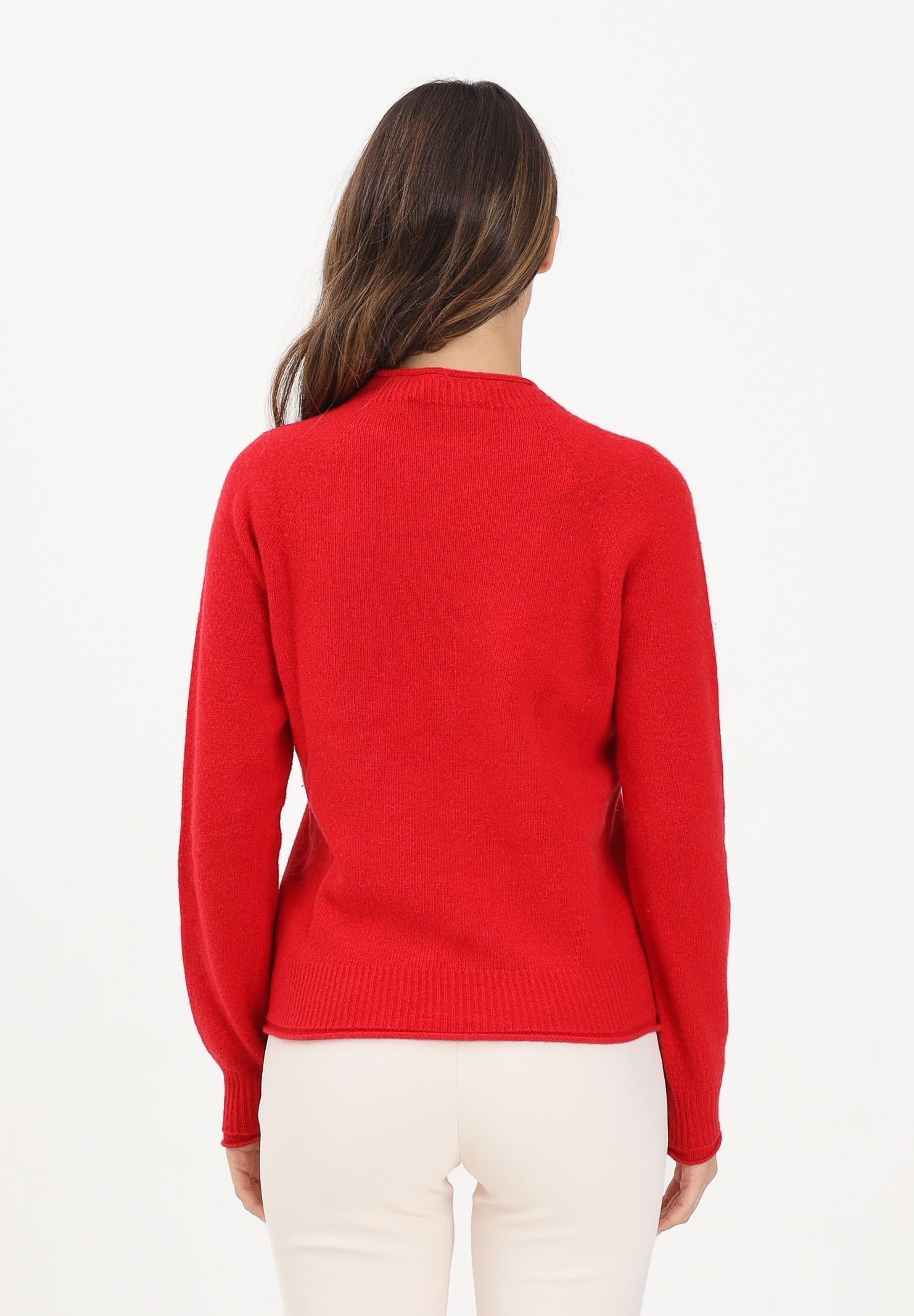 LACOSTE Maglioncino girocollo rosso da donna AF4160 240 LACOSTE