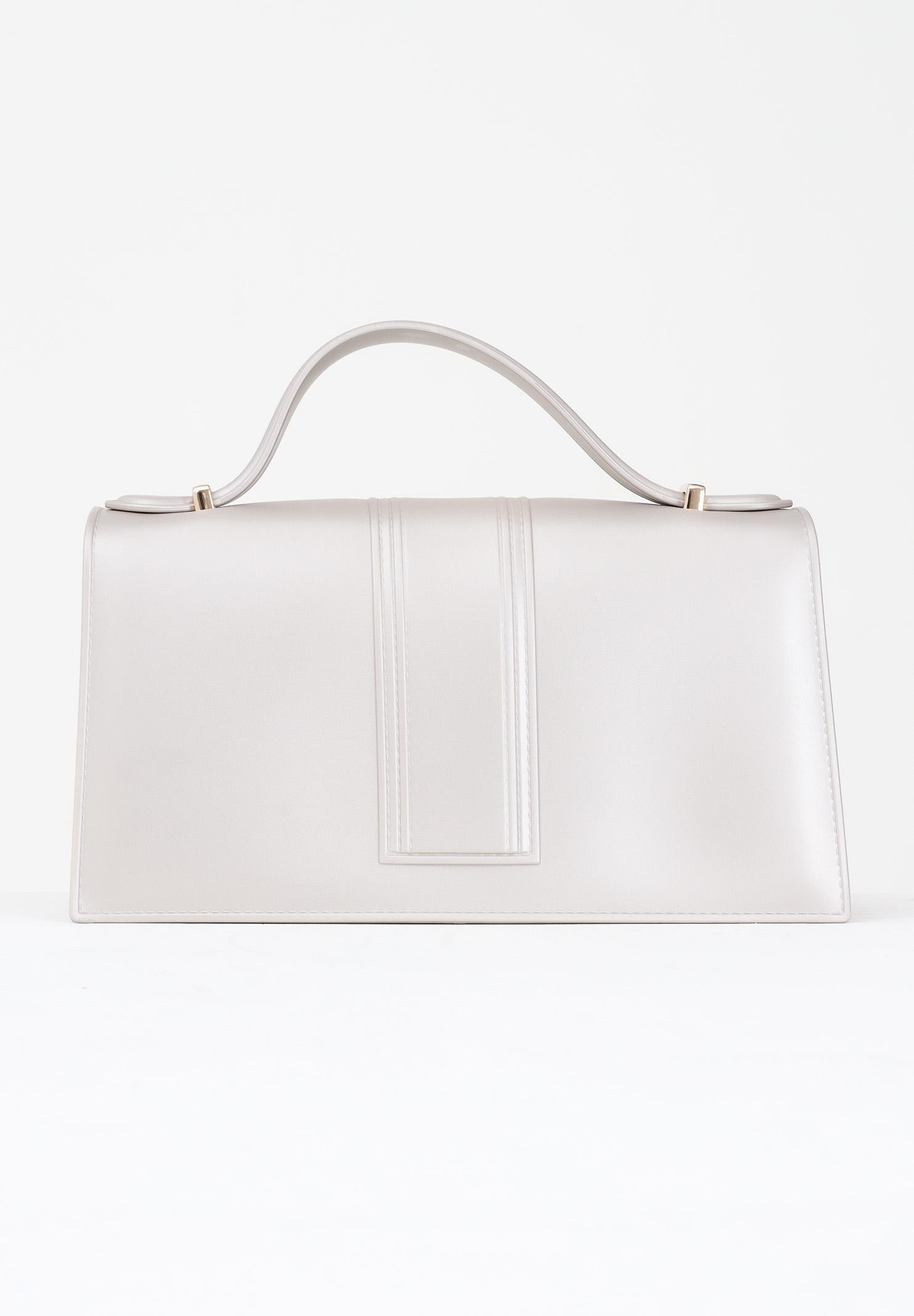 MARC ELLIS Borsa a tracolla Flat Arrow M grigio perla da donna FLAT-ARROW-M TALIGO MARC ELLIS