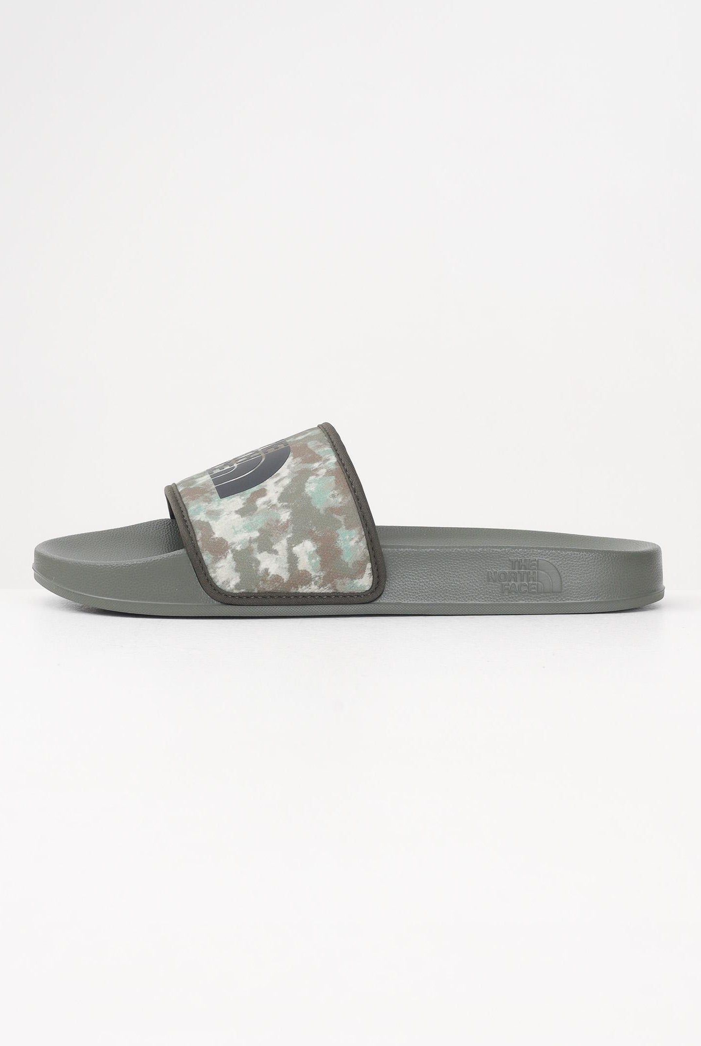 THE NORTH FACE Ciabatte Base Camp Slides III verde mimetico da uomo NF0A4T2RIYL1 . THE NORTH FACE