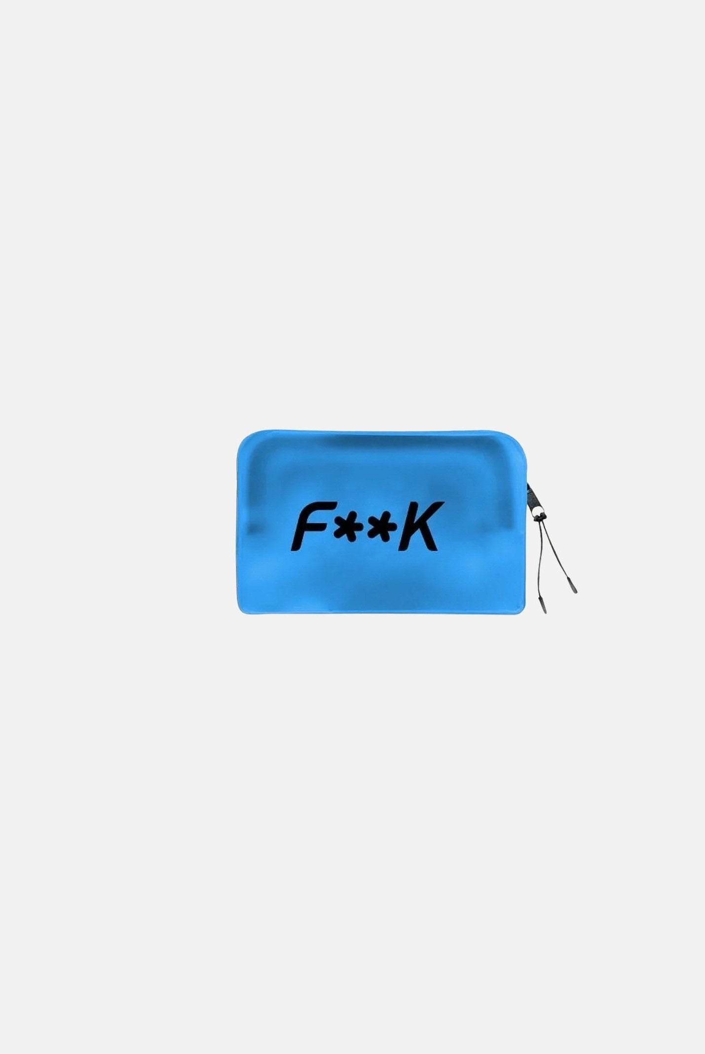F**K Astuccio blu da donna con stampa logo FKWPOCHU BLU F**K