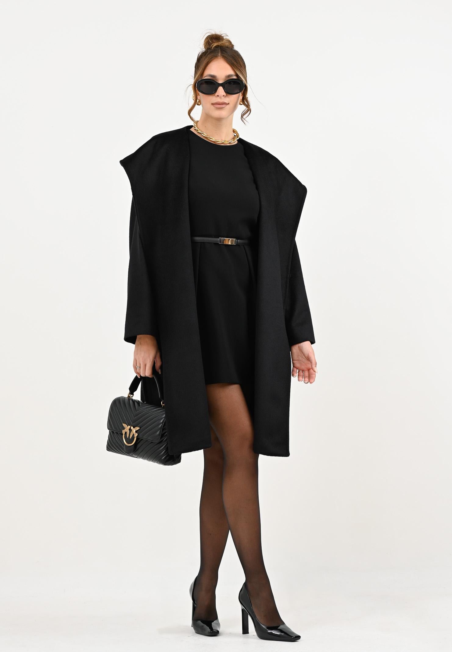 MAX MARA Cappotto nero da donna modello Newmang 2426016111600 013 MAX MARA