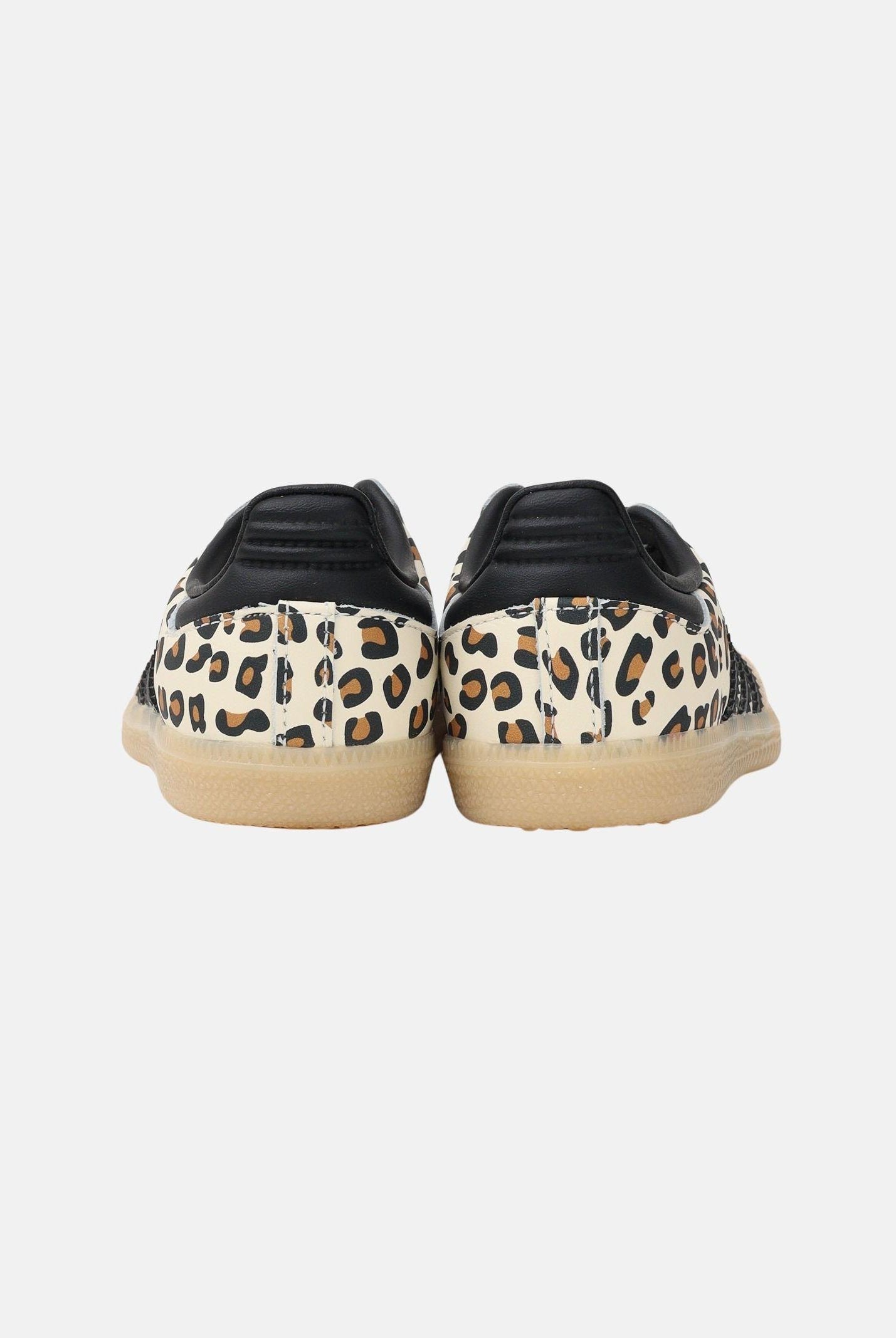 ADIDAS ORIGINALS Sneakers Samba OG panna da bambina con stampa leo KJ0231 . ADIDAS ORIGINALS
