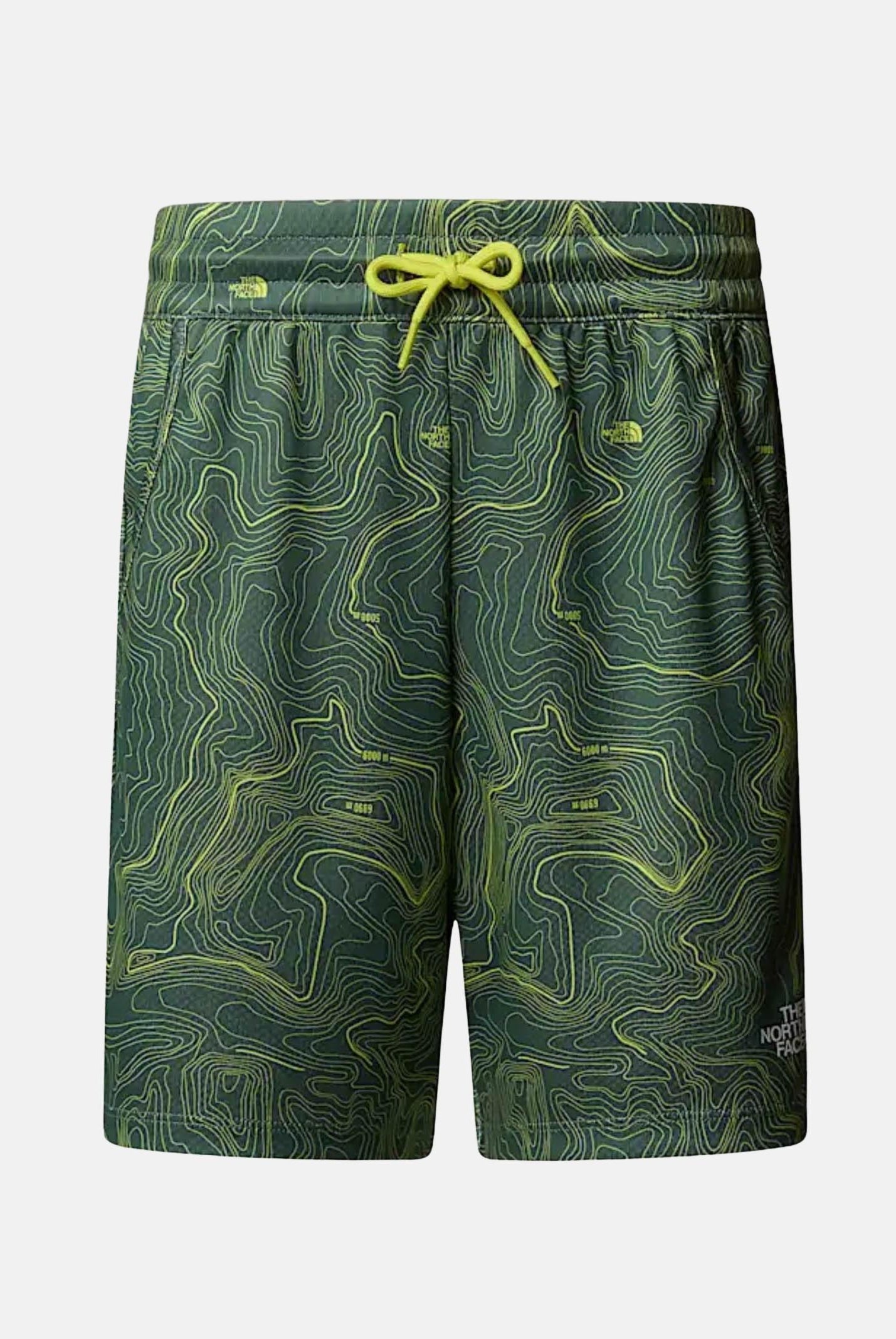THE NORTH FACE Shorts sportivo Never Stop verde per bambino e bambina NF0A86U464T1 . THE NORTH FACE