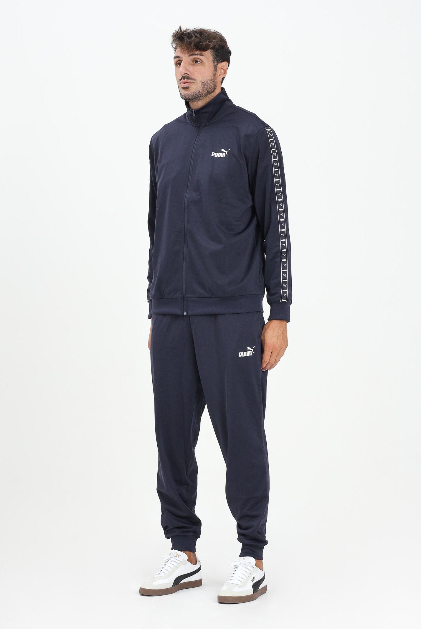 PUMA Tuta Poly Tape blu da uomo 684853 16 PUMA