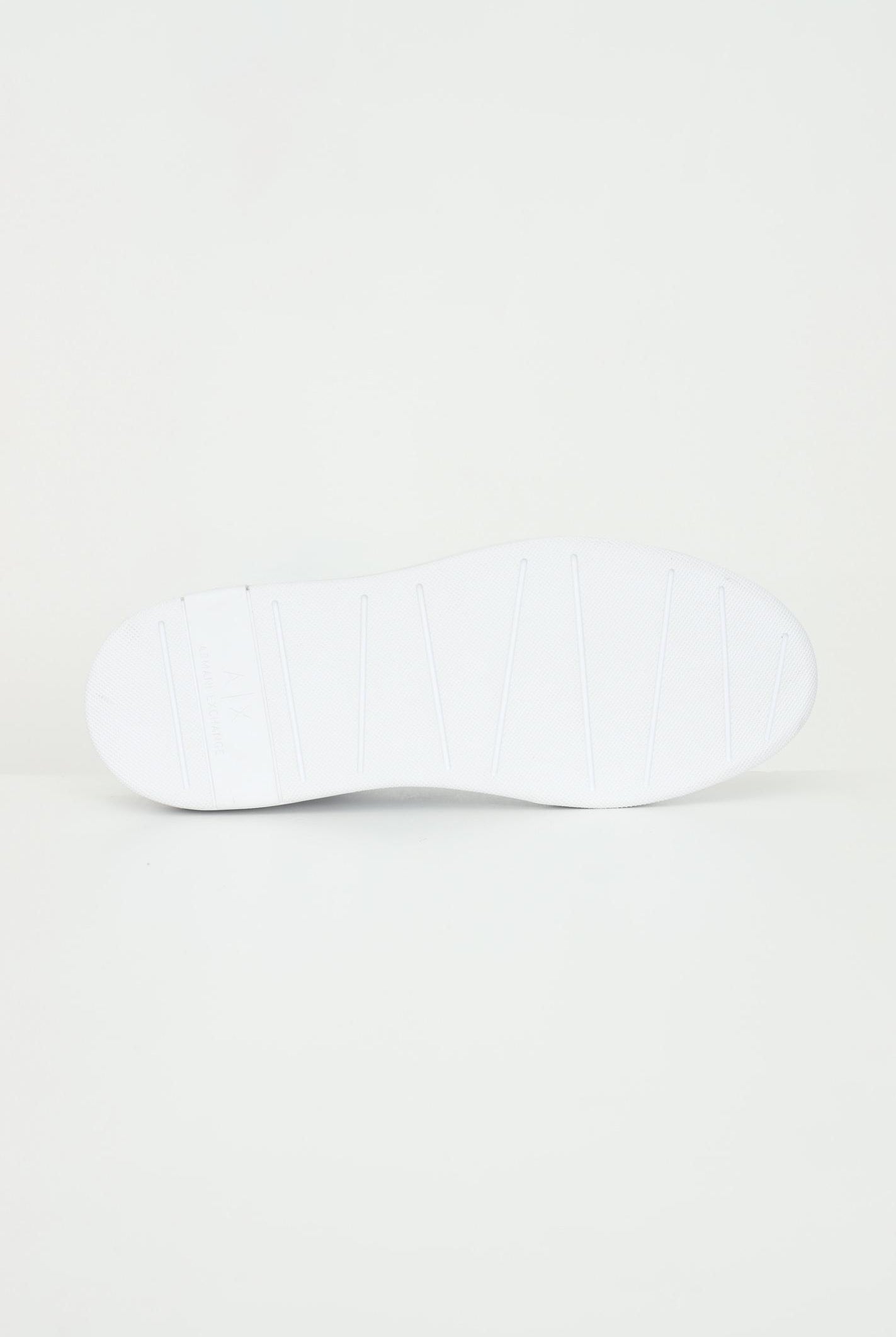 ARMANI EXCHANGE Sneakers bianche da uomo con logo XUX123XV534 00152 ARMANI EXCHANGE