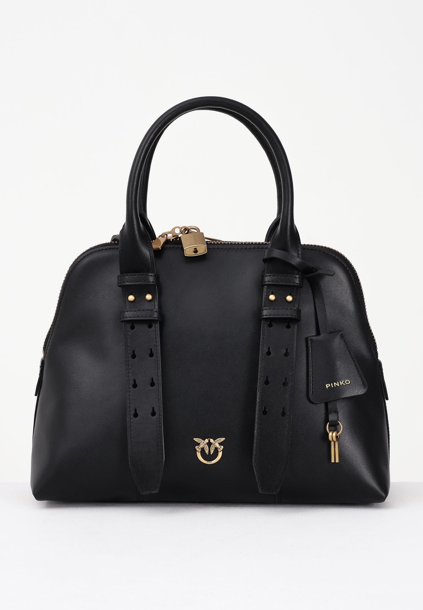 PINKO Borsa a mano Escape nera da donna 105906A0QO Z99Q PINKO