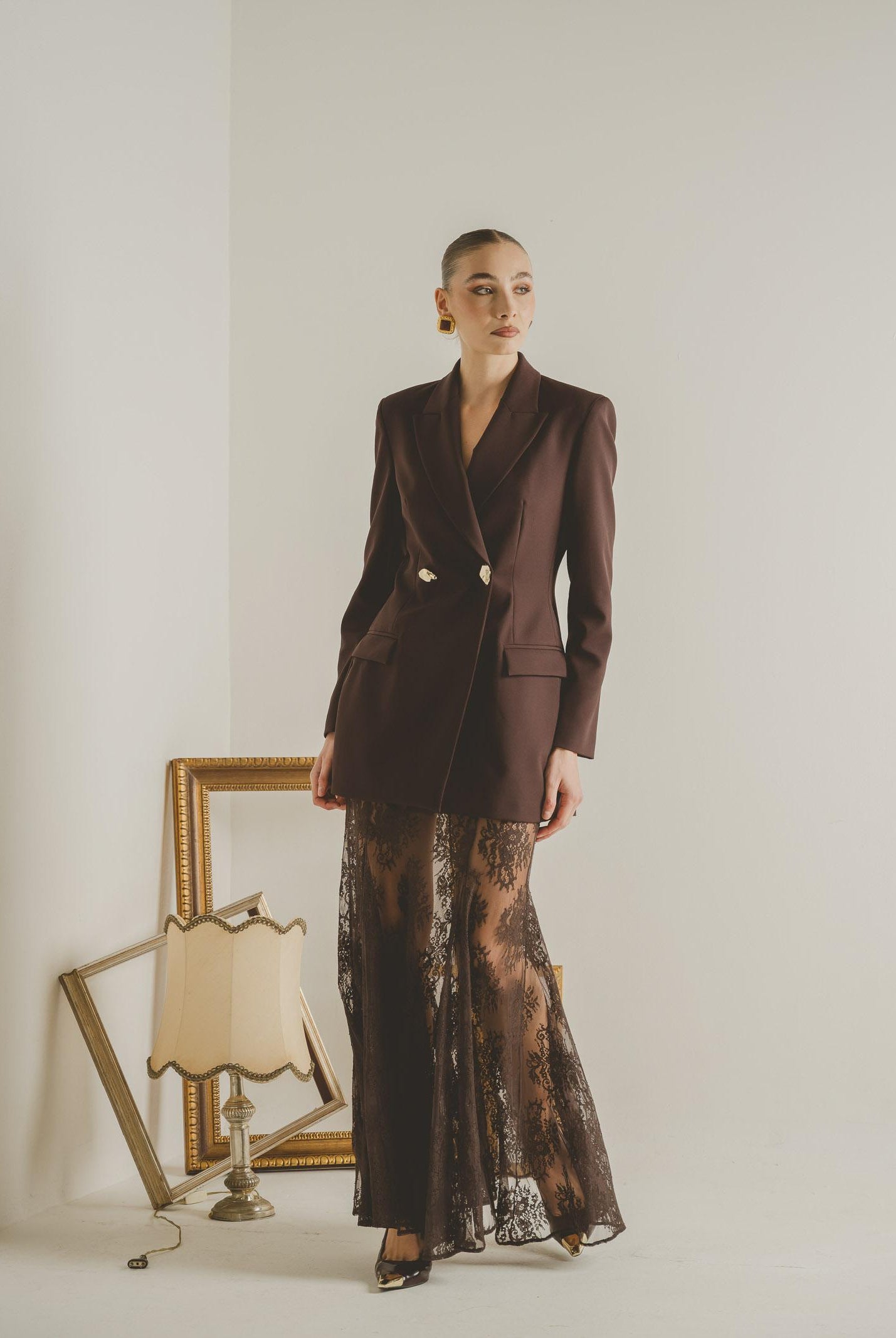 SANTAS Giacca NUIT marrone da donna PV2621 MA SANTAS