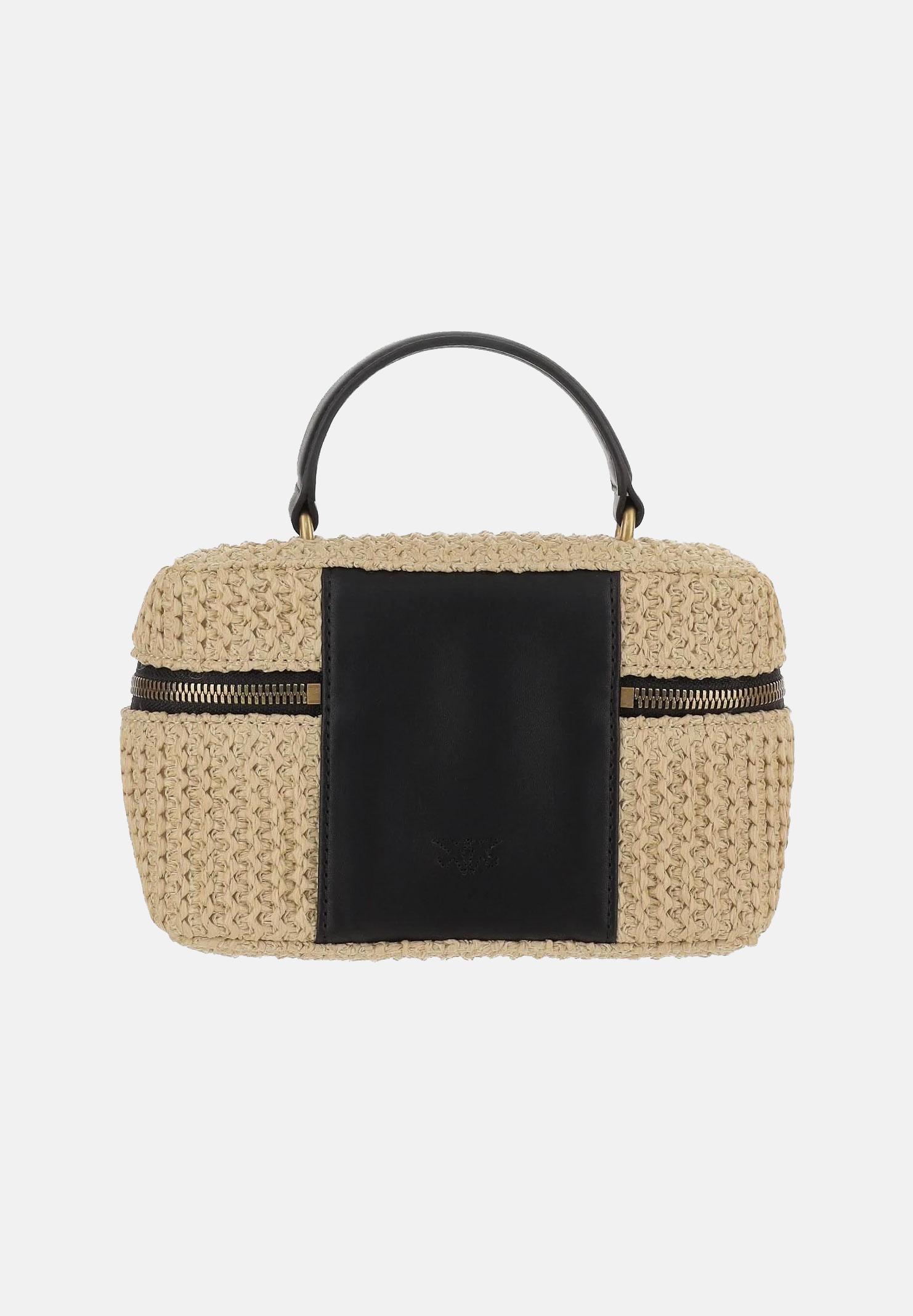 PINKO Borsa a mano Vanity beige da donna 106382A391 C24Q PINKO