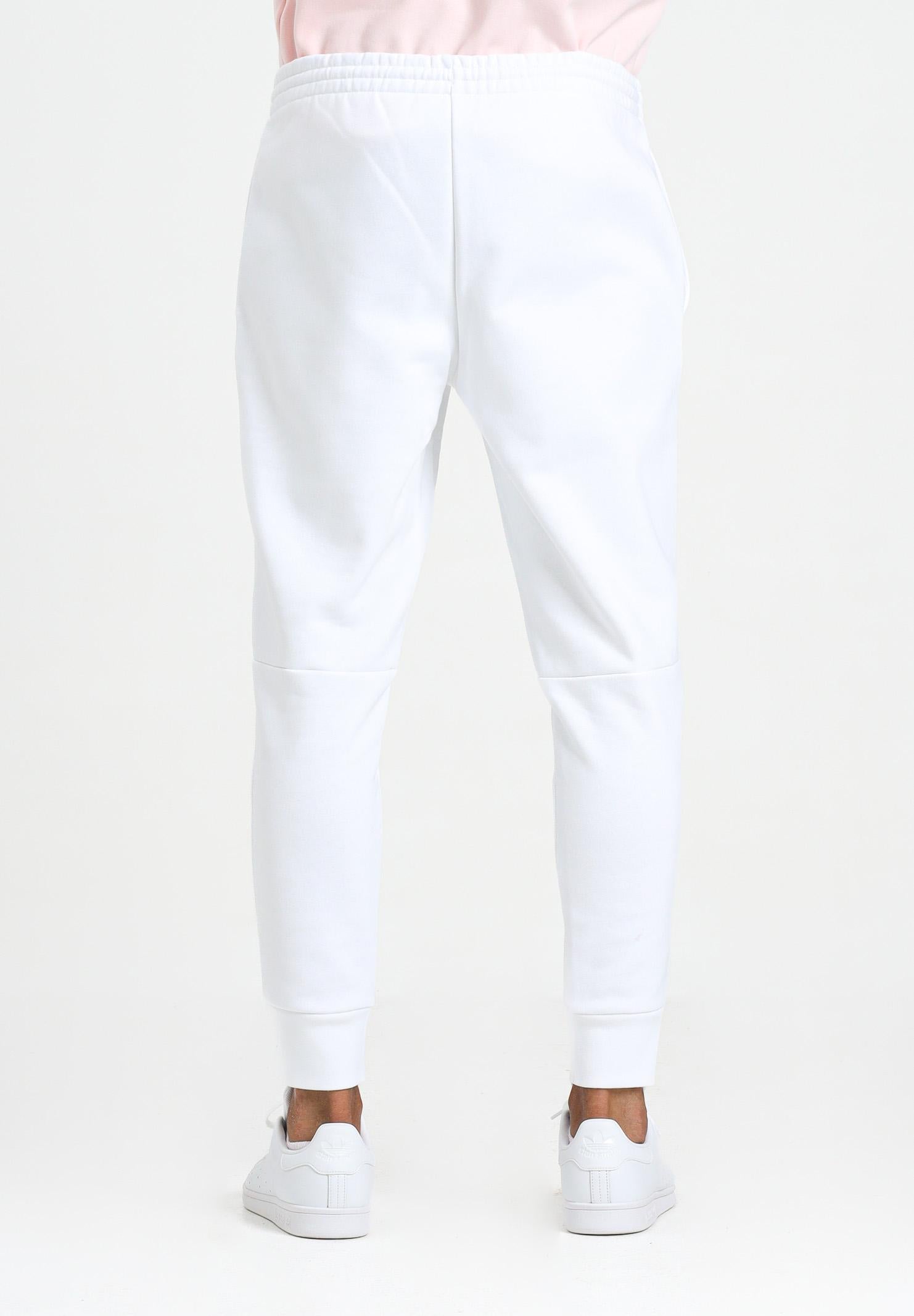 LACOSTE Pantalone sportivo bianco per uomo e donna con logo XH9624 001 LACOSTE