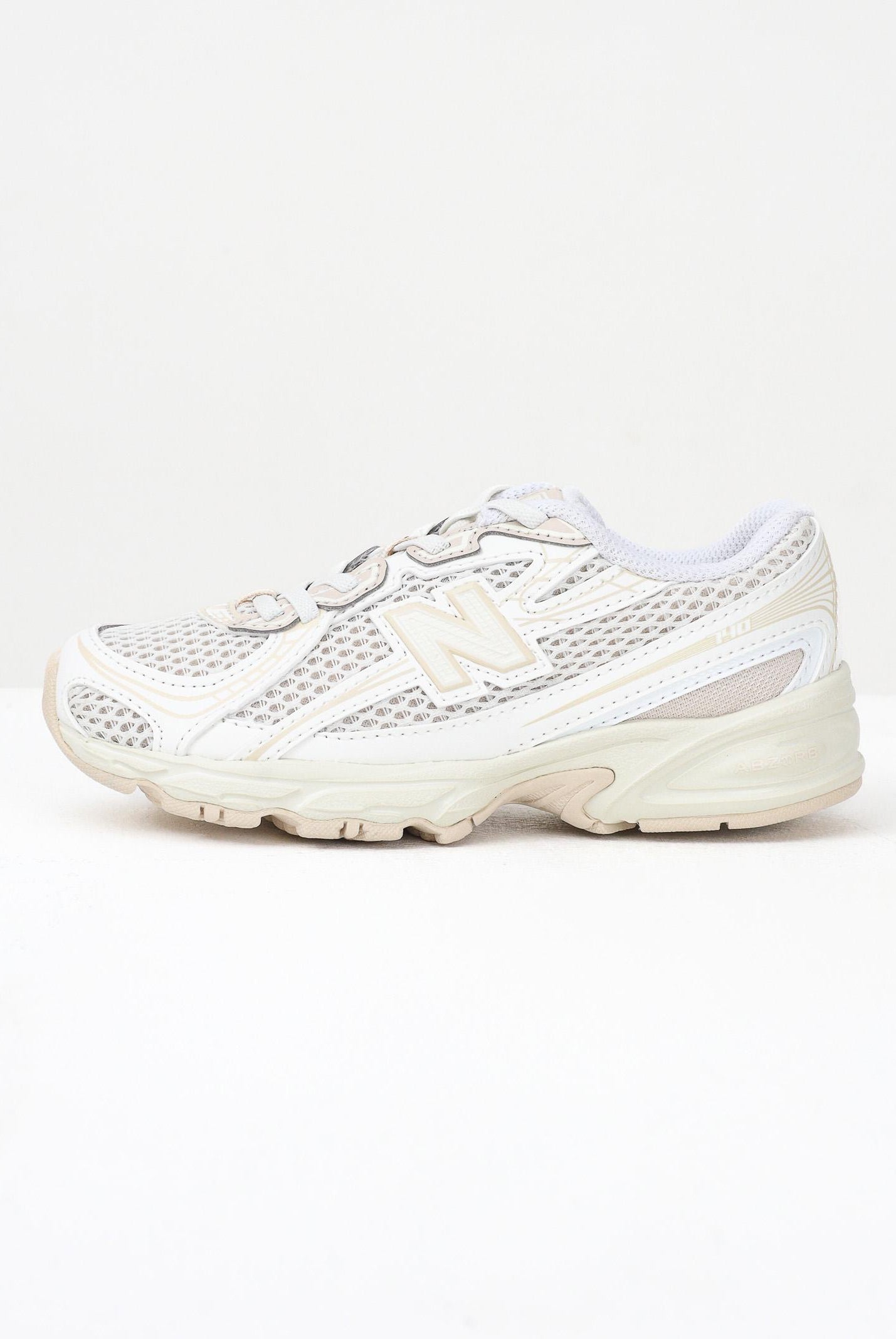 NEW BALANCE Sneakers 740 BUNGEE LACE panna per bambino e bambina PZ740KP  NEW BALANCE