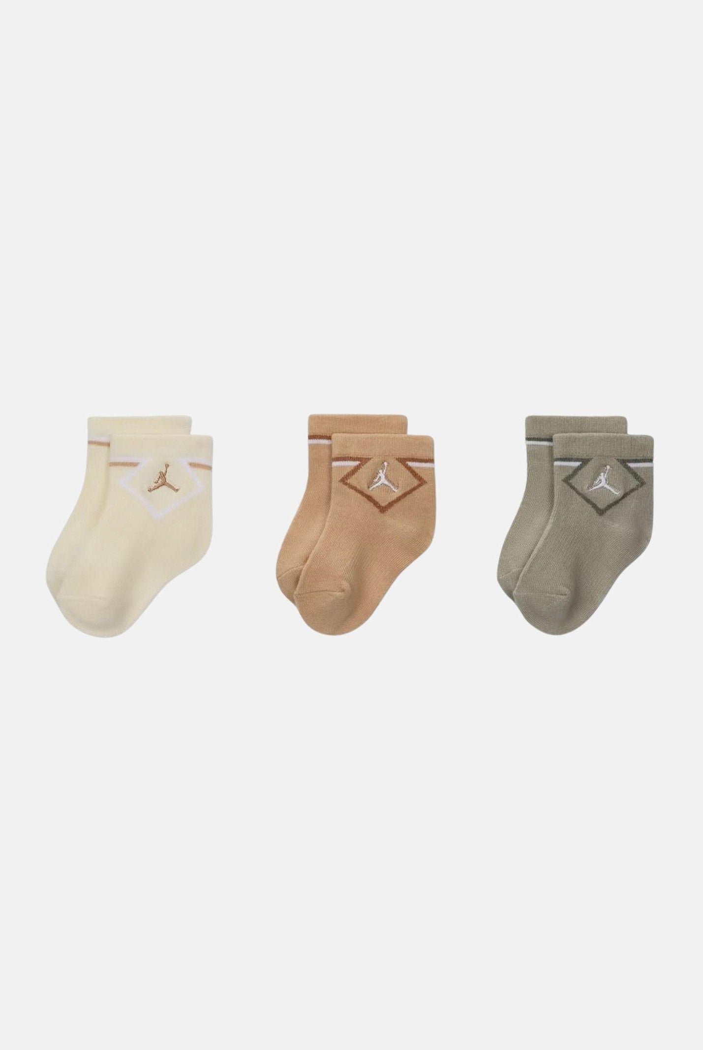 JORDAN Calzini (3 paia) multicolore da neonato NJ0830 W3Z JORDAN