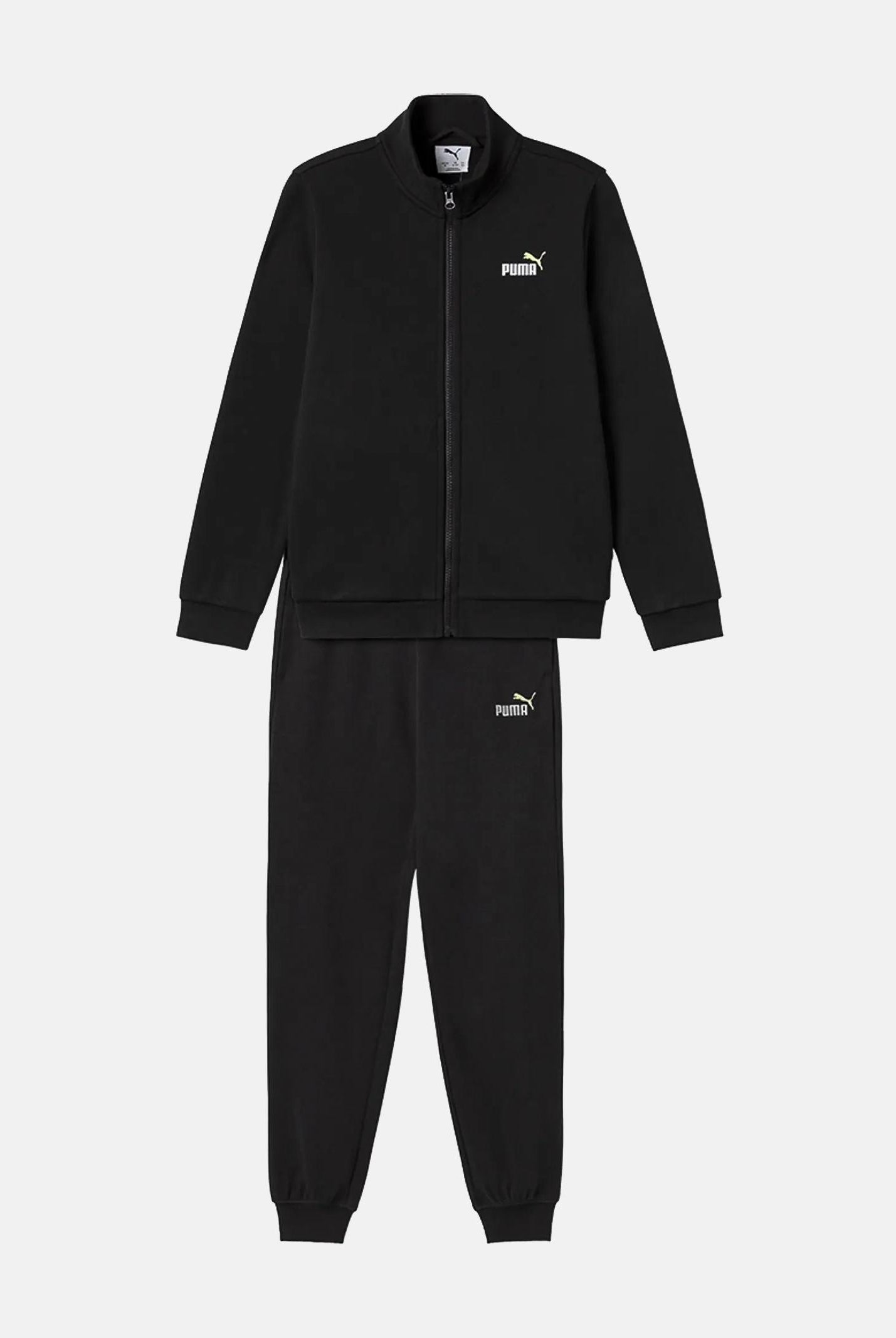 PUMA Tuta Essential nera per bambino e bambina 691934 01 PUMA