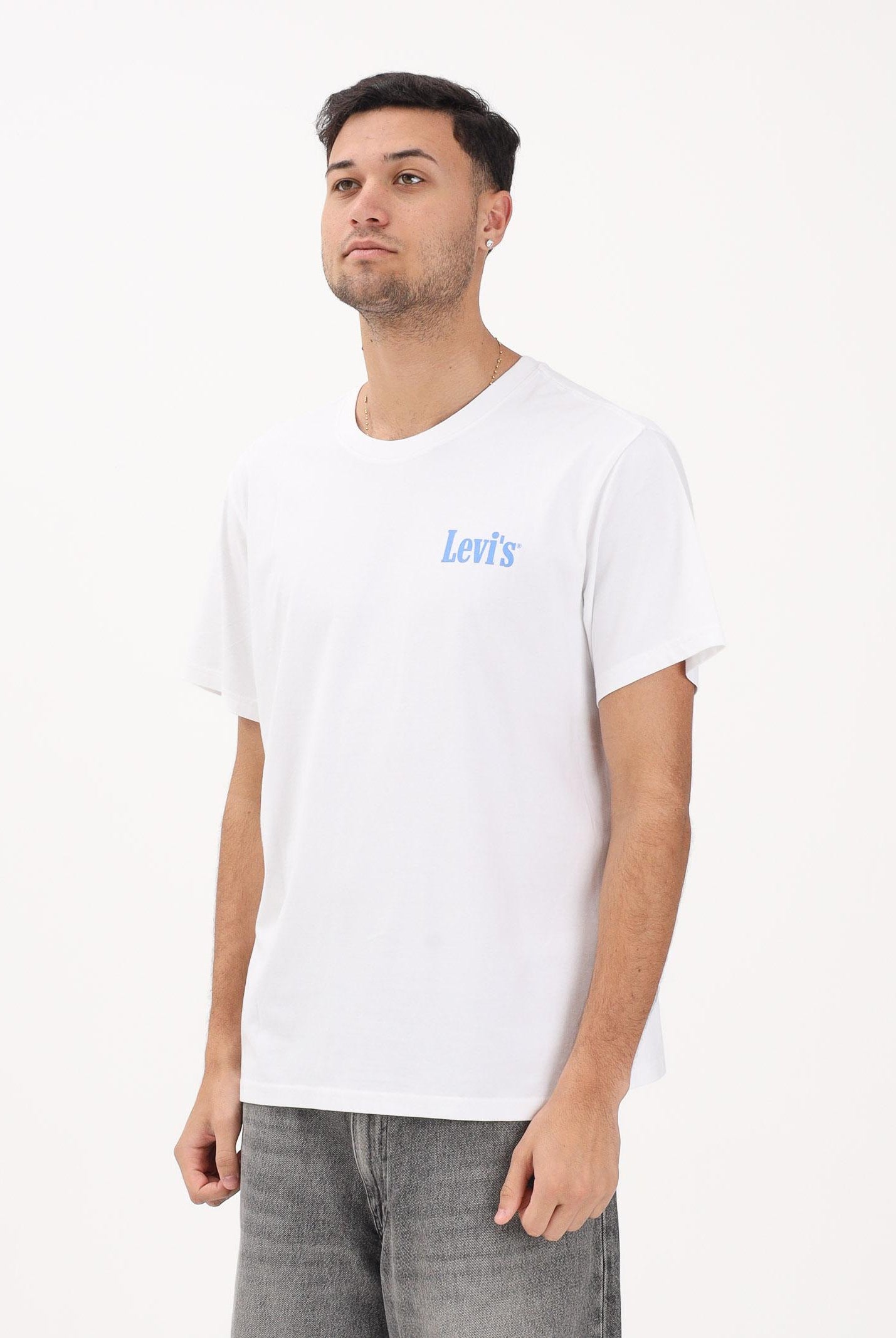 LEVI'S T-shirt a manica corta bianca da uomo con stampa sul retro 16143-2512 . LEVI'S®