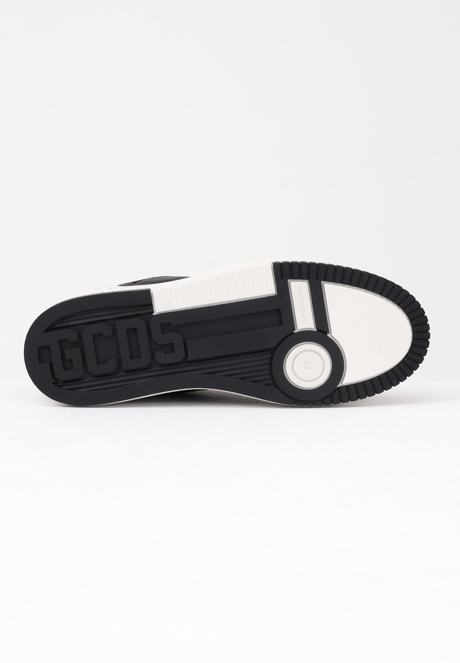 GCDS Sneakers nere da uomo con logo GCU1008 001 GCDS