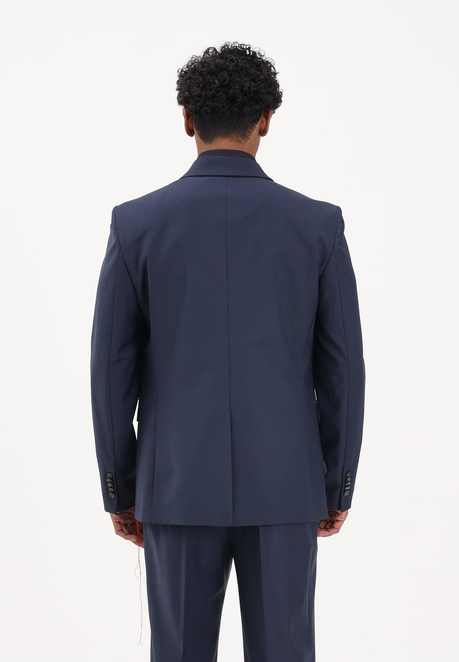 PATRIZIA PEPE Giacca monopetto blu da uomo 5S757RA1WK C166 PATRIZIA PEPE