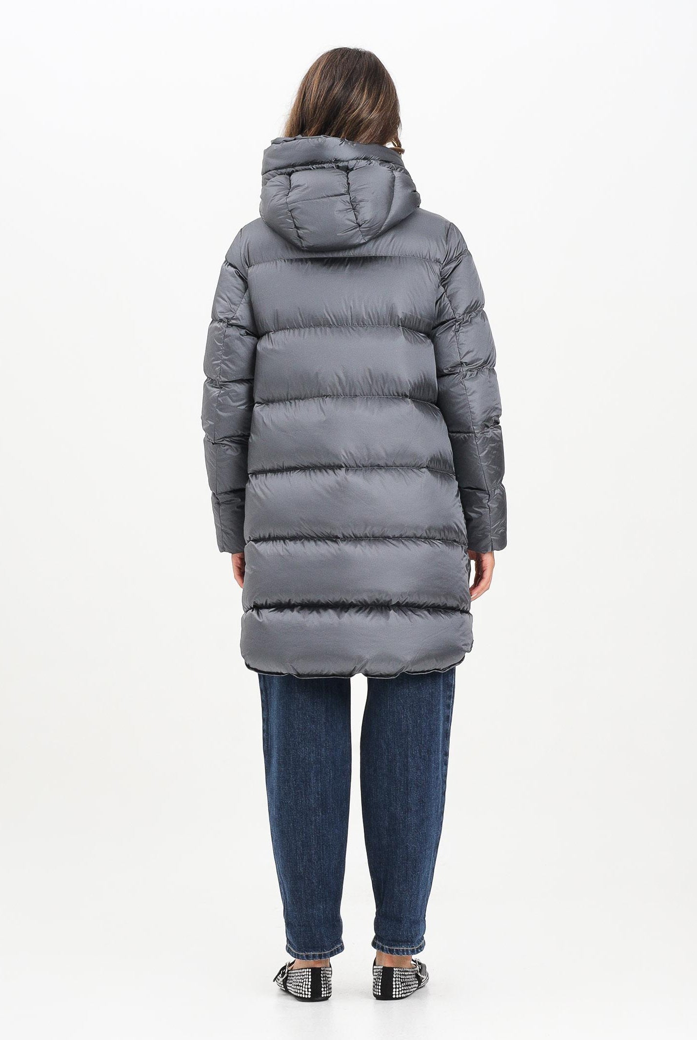 BOMBOOGIE Piumino Geneva grigio da donna CW6630DLC5 52 BOMBOOGIE