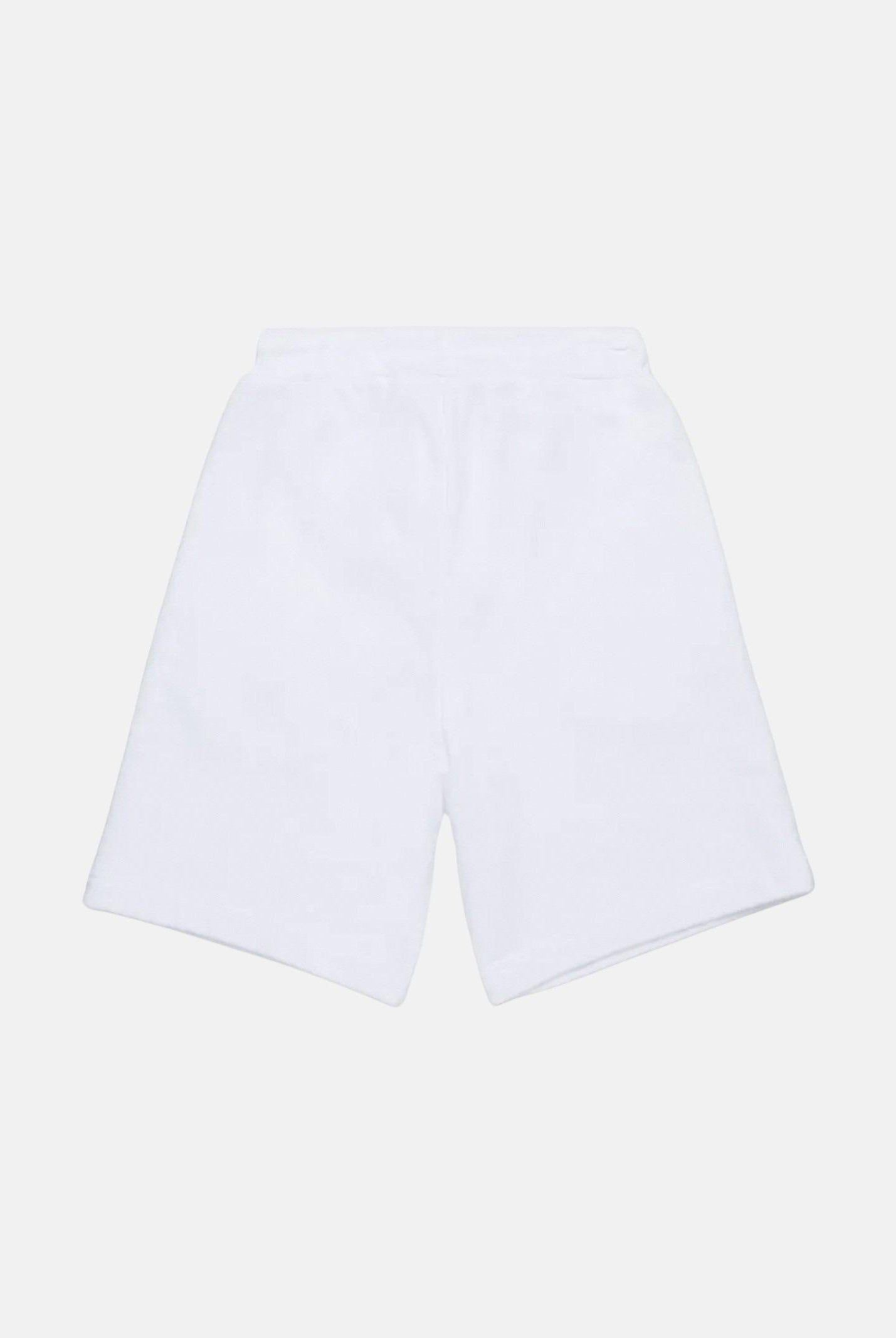 Shorts bianco per bambino e bambina con stampa del logo "Invicta Dsquared2" DQ2908D0AD2-B DQ100 DSQUARED2
