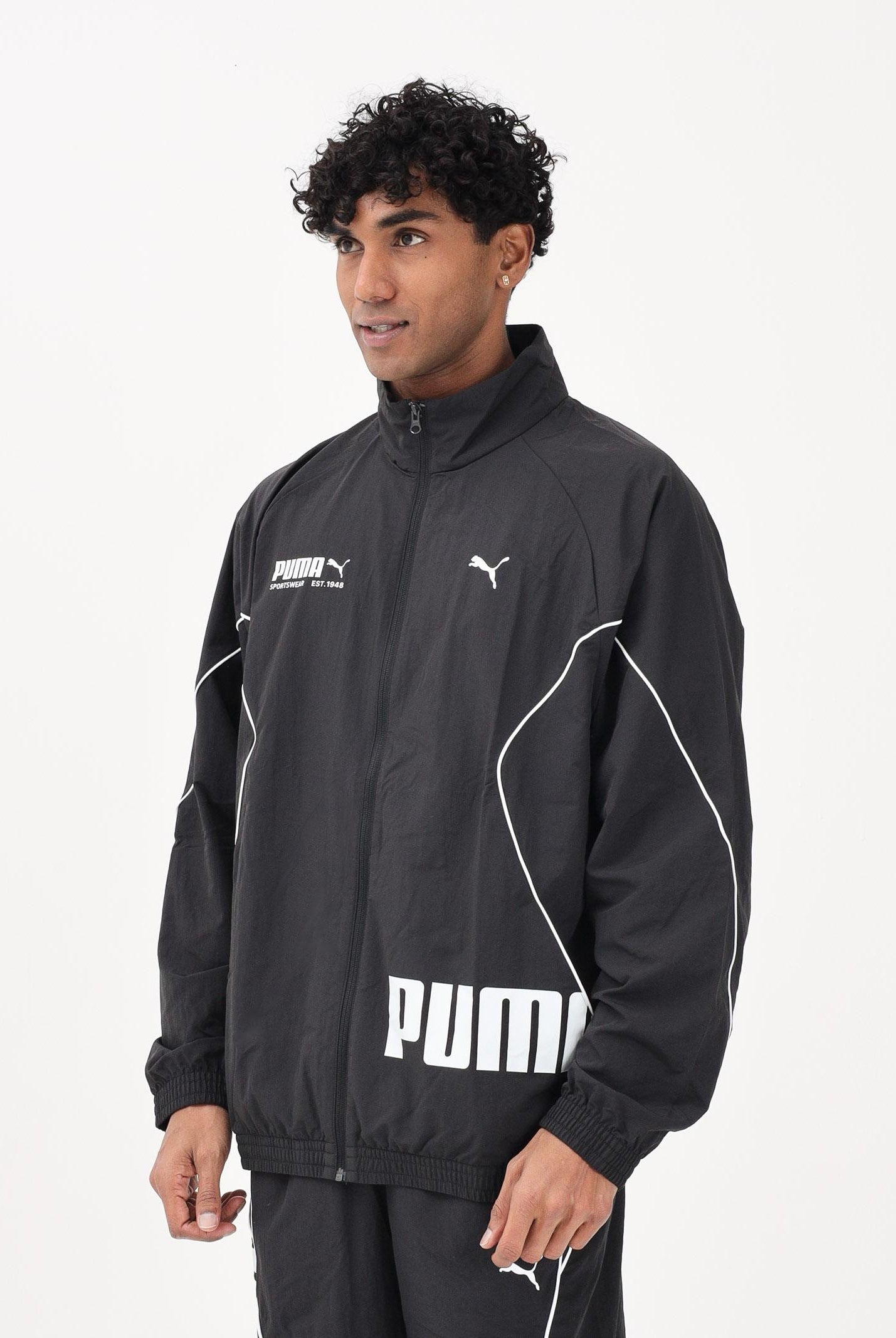 PUMA Giacca a vento PUMA Sport nera da uomo 692173 01 PUMA