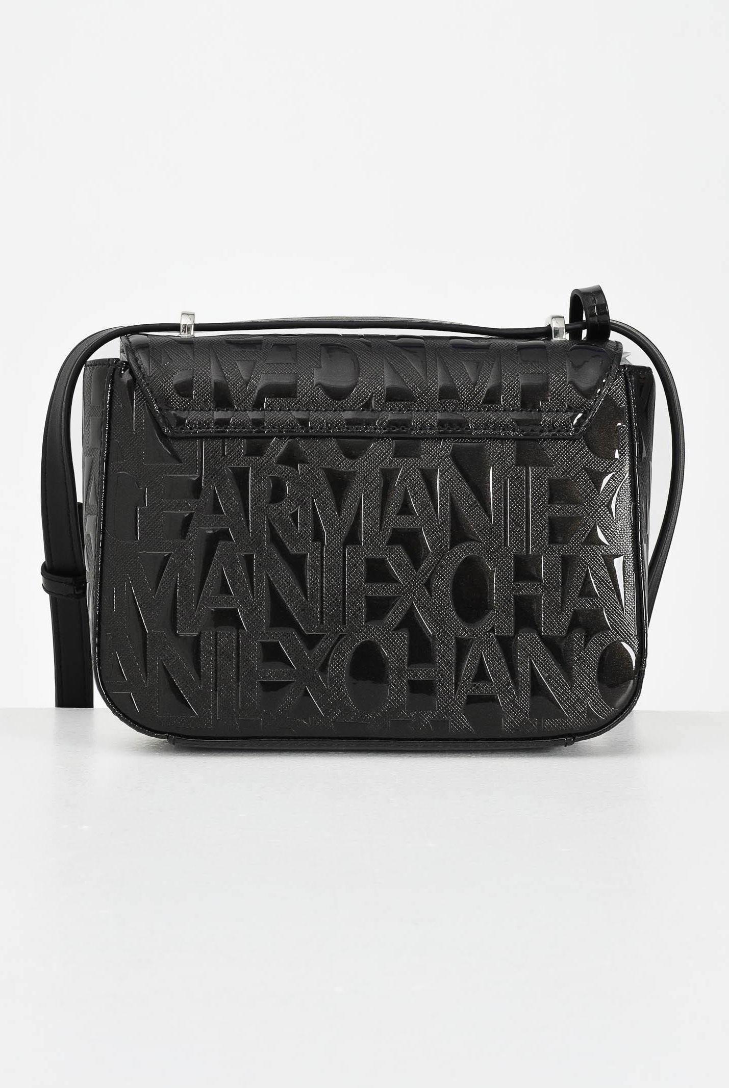 ARMANI EXCHANGE Borsa a tracolla nera da donna con logo XW001577AF17290 UC001 ARMANI EXCHANGE