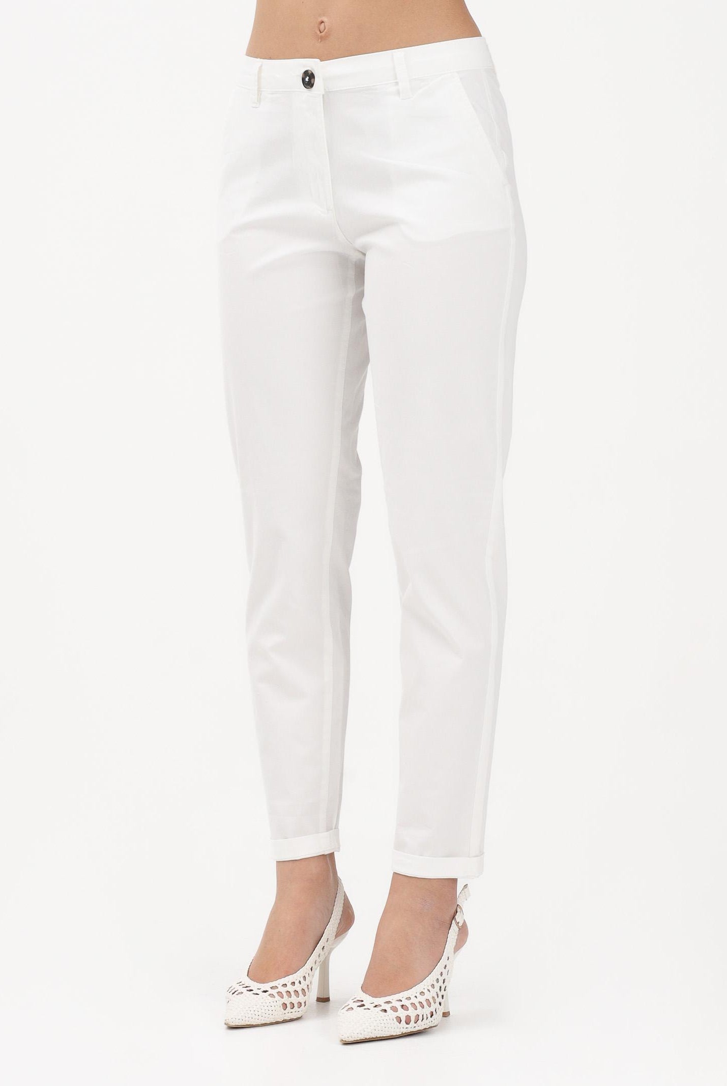 JDY Pantalone bianco da donna 15371498 SNWH JDY