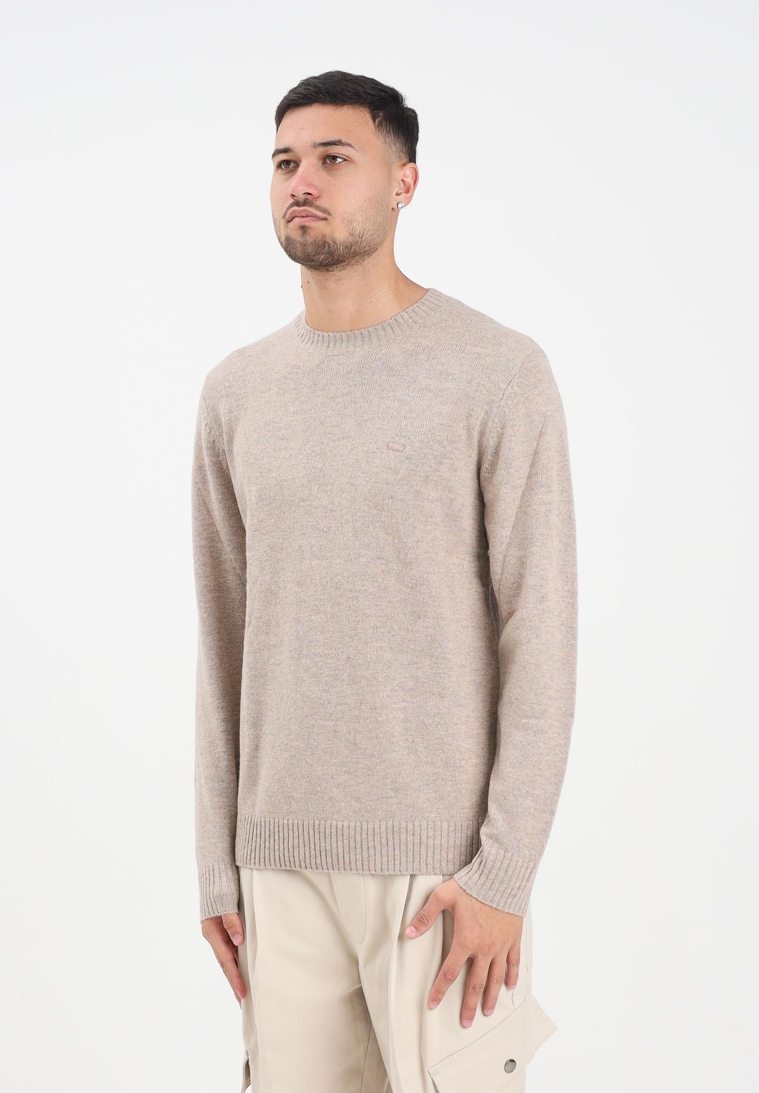 LEVI'S® Maglioncino girocollo Original Housemark beige da uomo A4320-0030 LEVI'S®