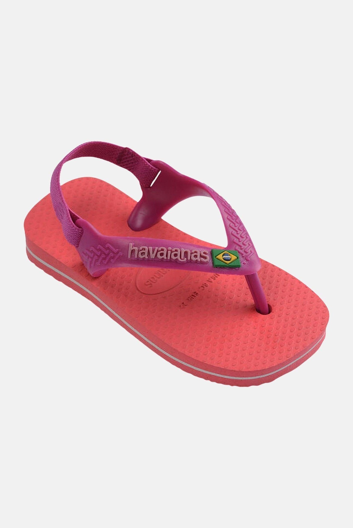 HAVAIANAS Sandali Brasil Logo II corallo da neonato 4140577 4380 HAVAIANAS