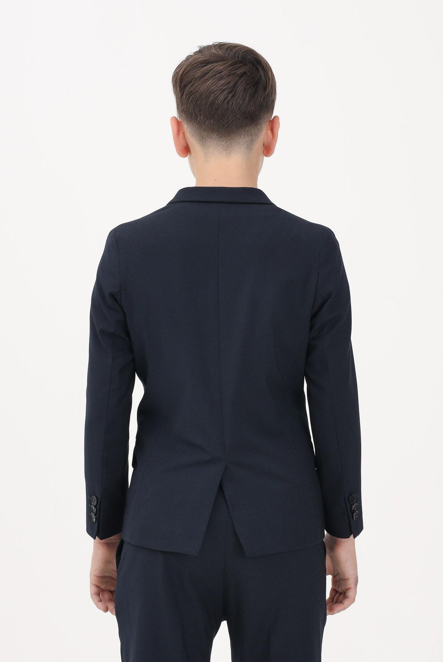 I'M BRIAN giacca doppiopetto blu navy bambino GIA3655J BL I'M BRIAN