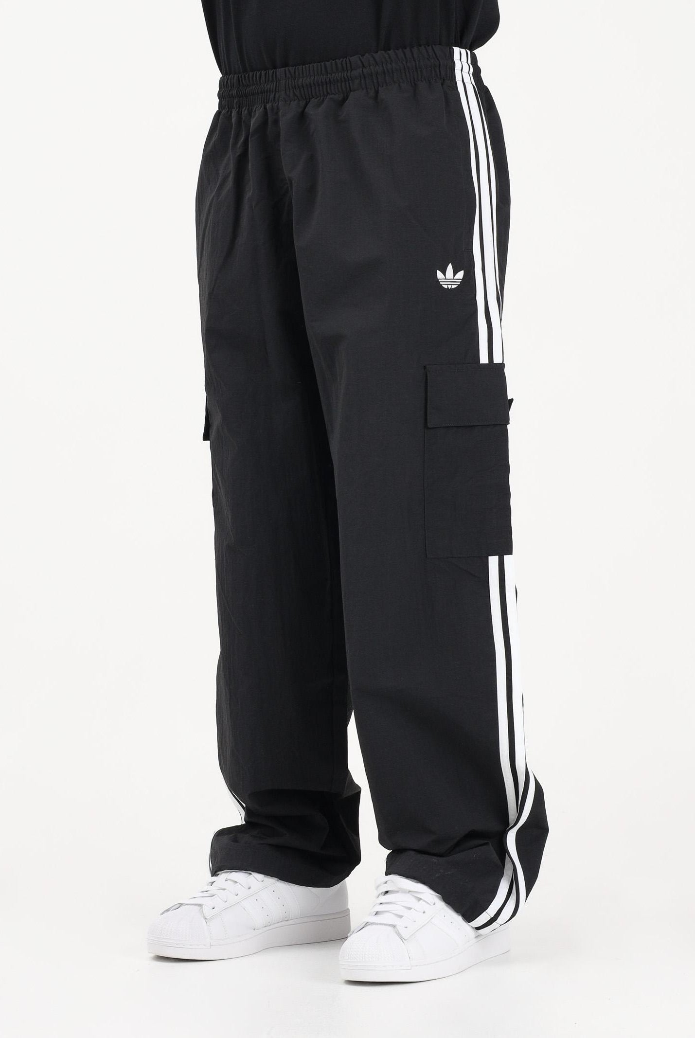 ADIDAS ORIGINALS Pantalone sportivo Cargo Adicolor Classics 3-Stripes nero da uomo KE2927 . ADIDAS ORIGINALS