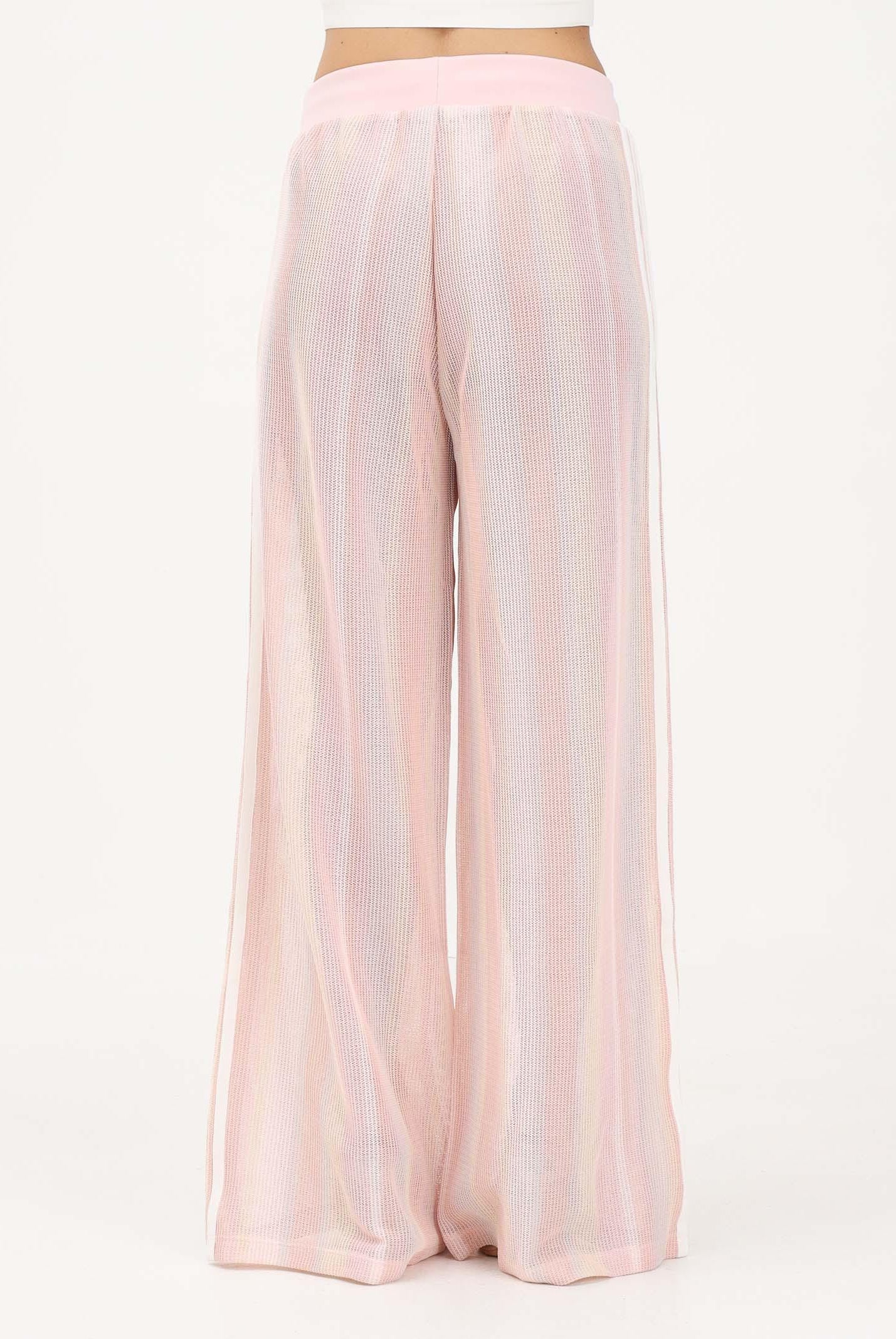 ADIDAS ORIGINALS Pantalone sportivo SUMMER GLOW KNITTED FIREBIRD rosa da donna KY2037 . ADIDAS ORIGINALS
