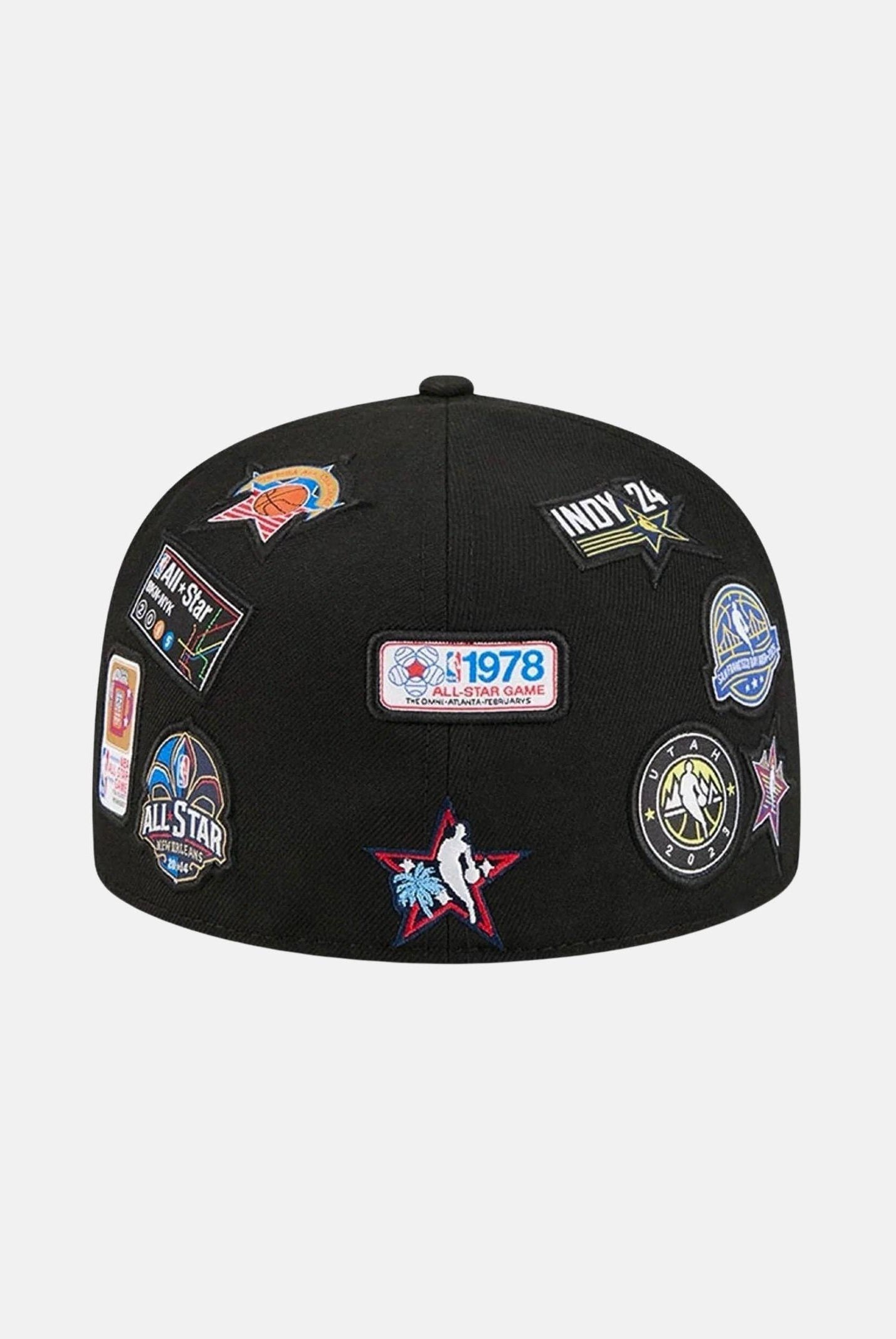 NEW ERA Cappello con visiera 59FIFTY Fitted NBA Hardwood Classic All Star Game nero da uomo 60856454 . NEW ERA