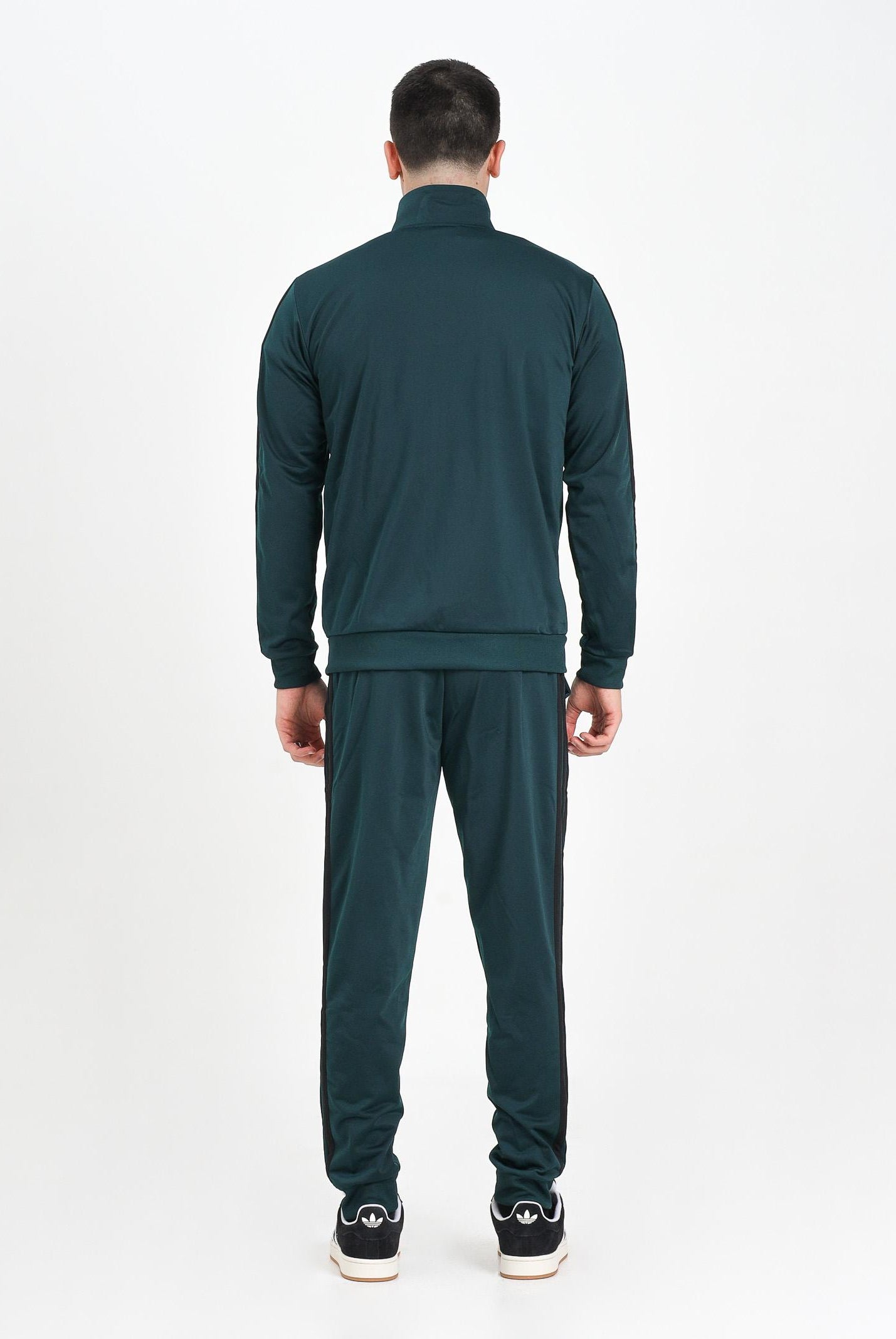 ADIDAS PERFORMANCE Tuta Basic 3 Strisce Tricot verde da uomo JX5502 ADIDAS PERFORMANCE