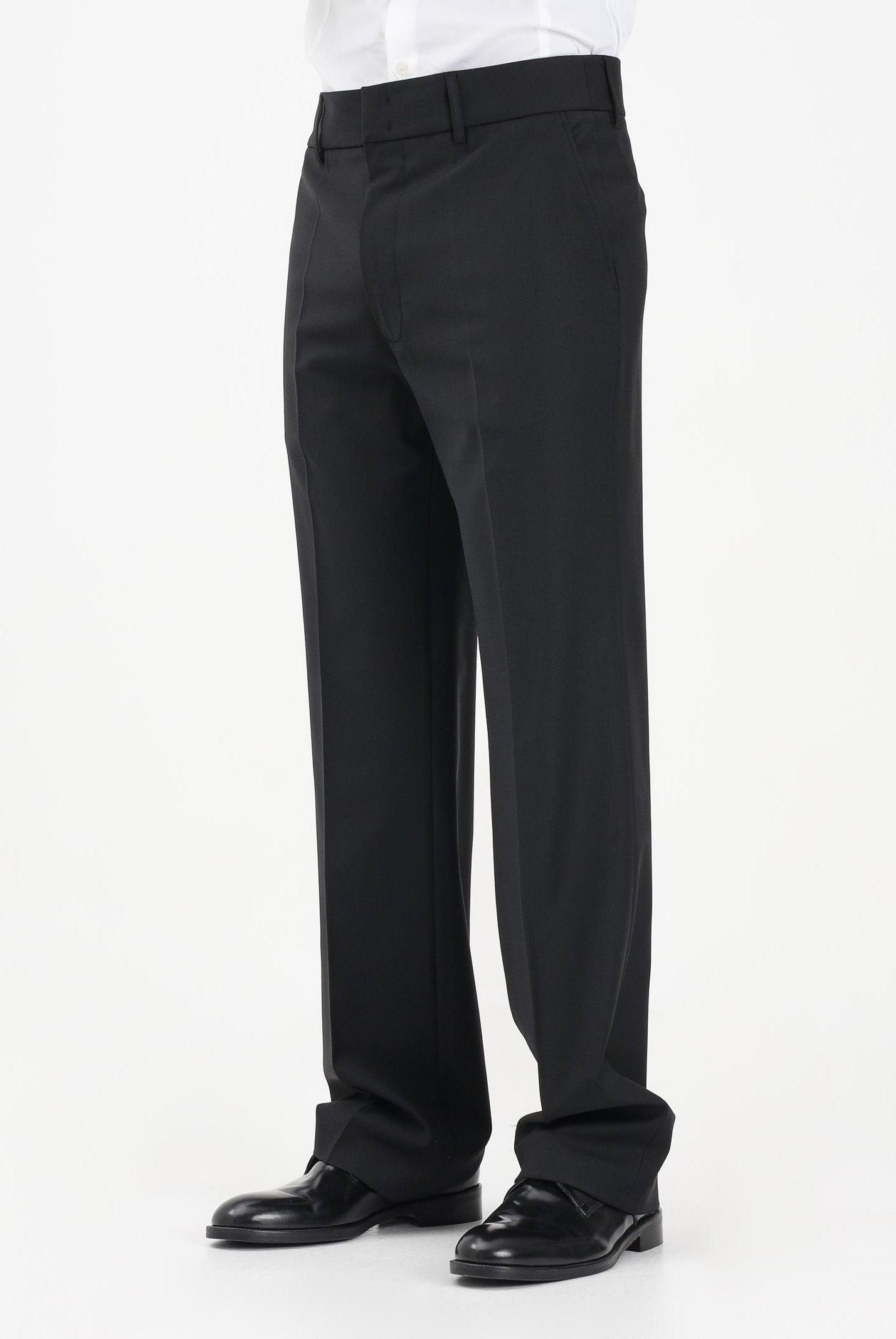 PATRIZIA PEPE Pantalone elegante (IM)PERFECTION nero da uomo 5P507RA1WK K102 PATRIZIA PEPE