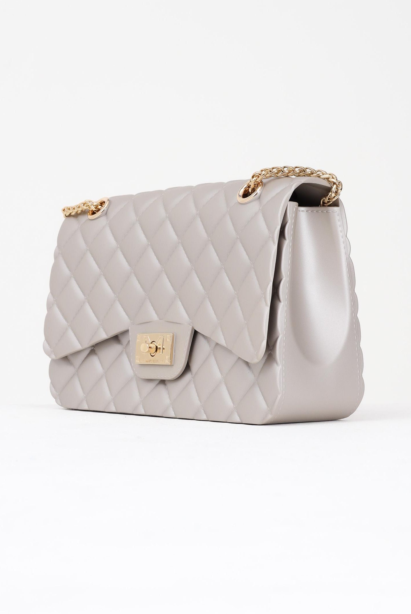 MARC ELLIS Borsa a tracolla Flat Falcon M grigio perla da donna FLAT-FALCON-M TALIGO MARC ELLIS