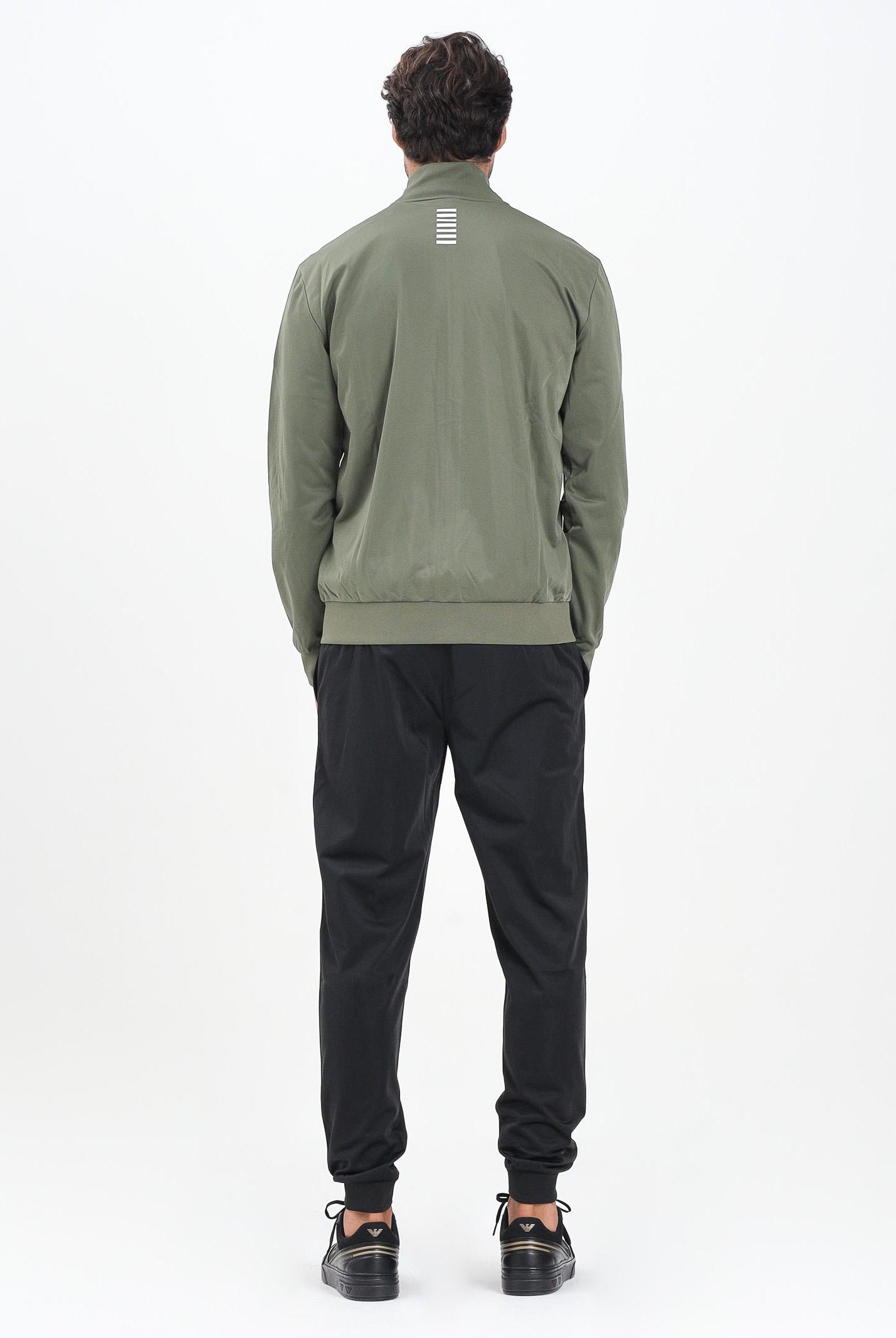 EA7 Tuta Core Identity verde e nera da uomo 8NPV65PJHCZ M7059 EA7