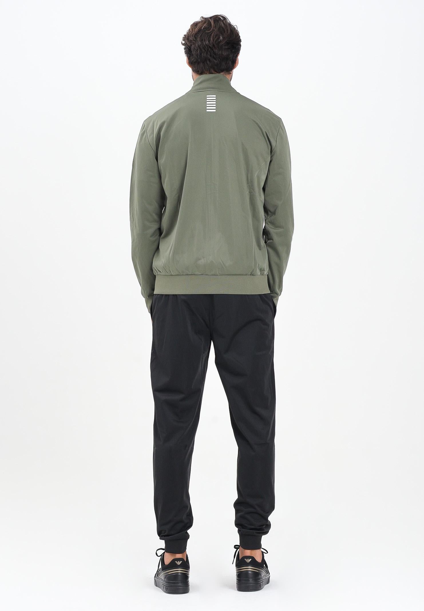 EA7 Tuta Core Identity verde e nera da uomo 8NPV65PJHCZ M7059 EA7