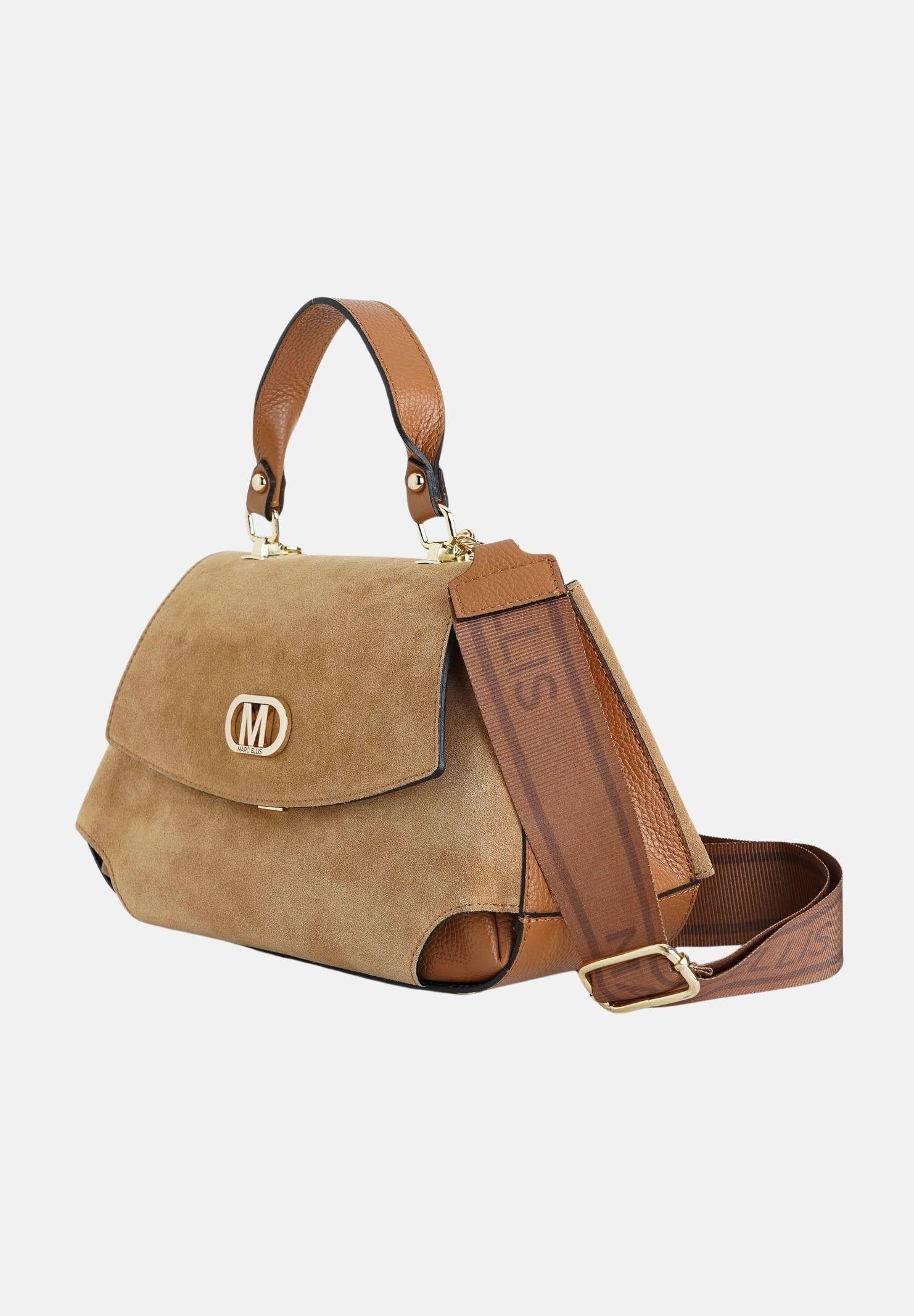 MARC ELLIS Borsa a mano DEANNA-CM-MR beige da donna DEANNA-CM-MR CAGO MARC ELLIS