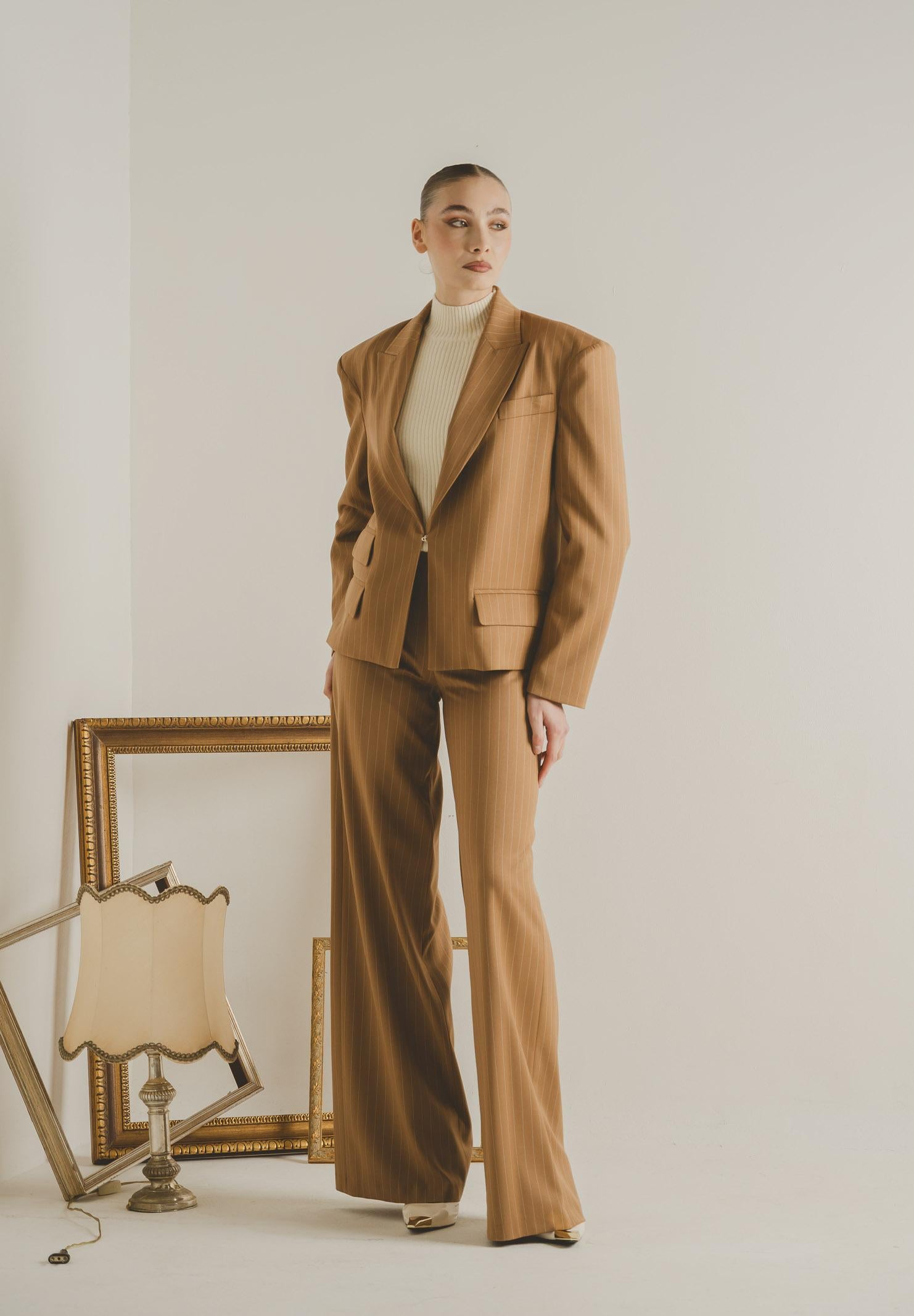 SANTAS Giacca OMBRE miele da donna PV2619 MI SANTAS