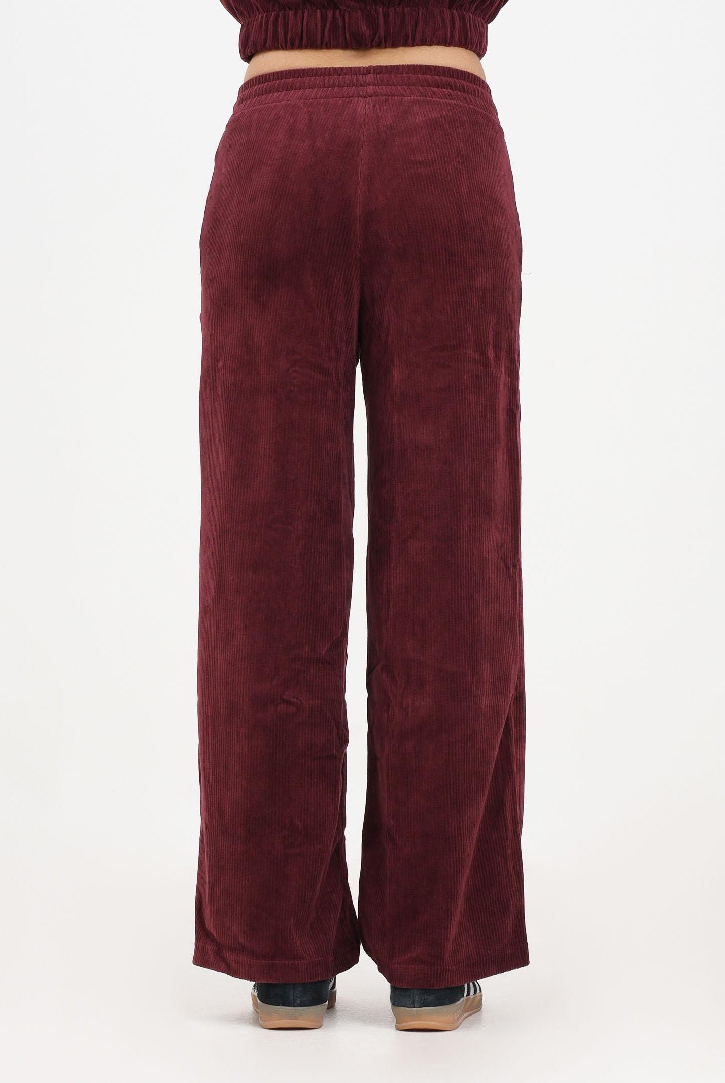 ADIDAS ORIGINALS Pantalone sportivo ESS TP bordeaux da donna KE1115 . ADIDAS ORIGINALS