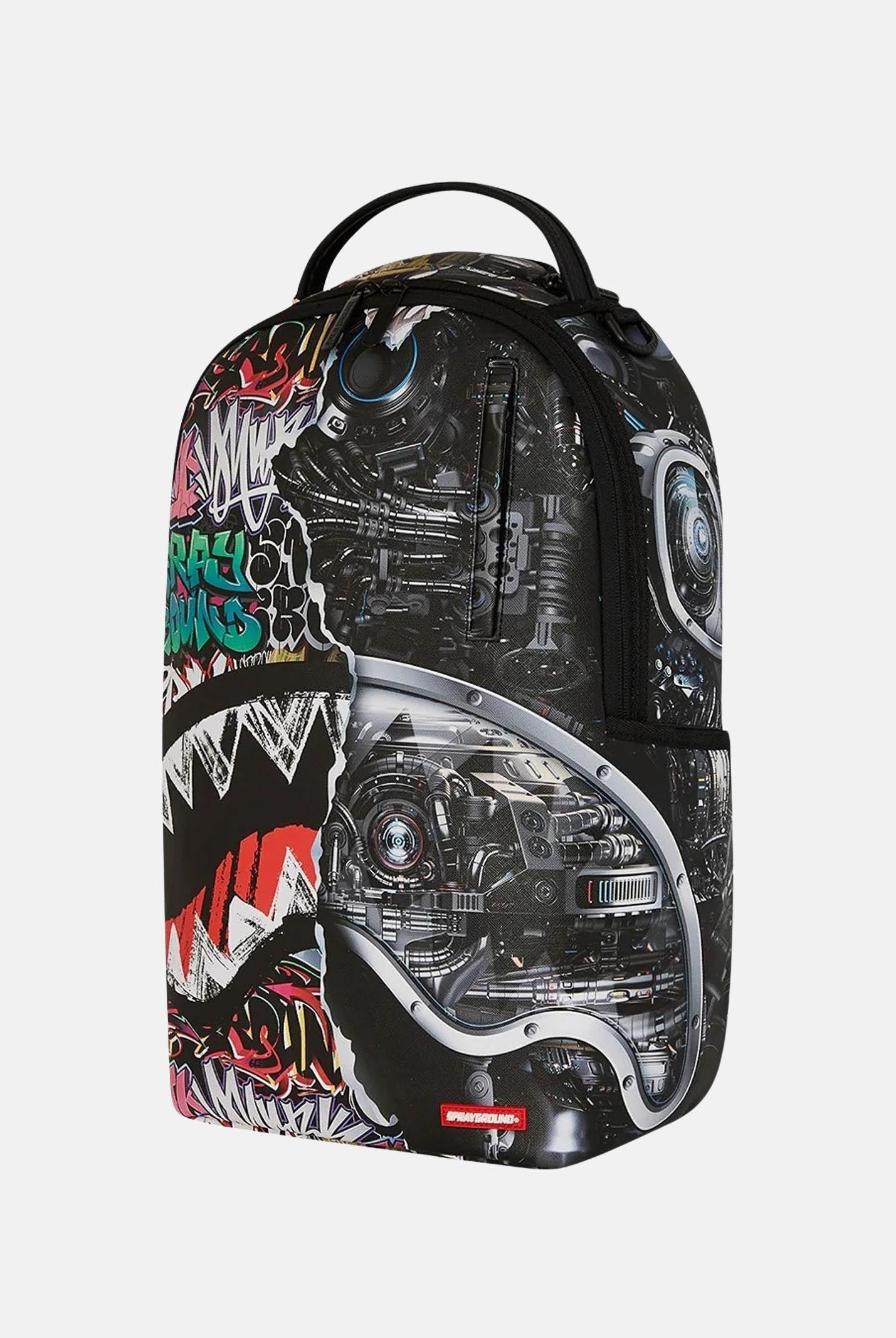SPRAYGROUND Zaino Split Cybershark Dlxsv nero per uomo e donna 910B7126NSZ SPRAYGROUND