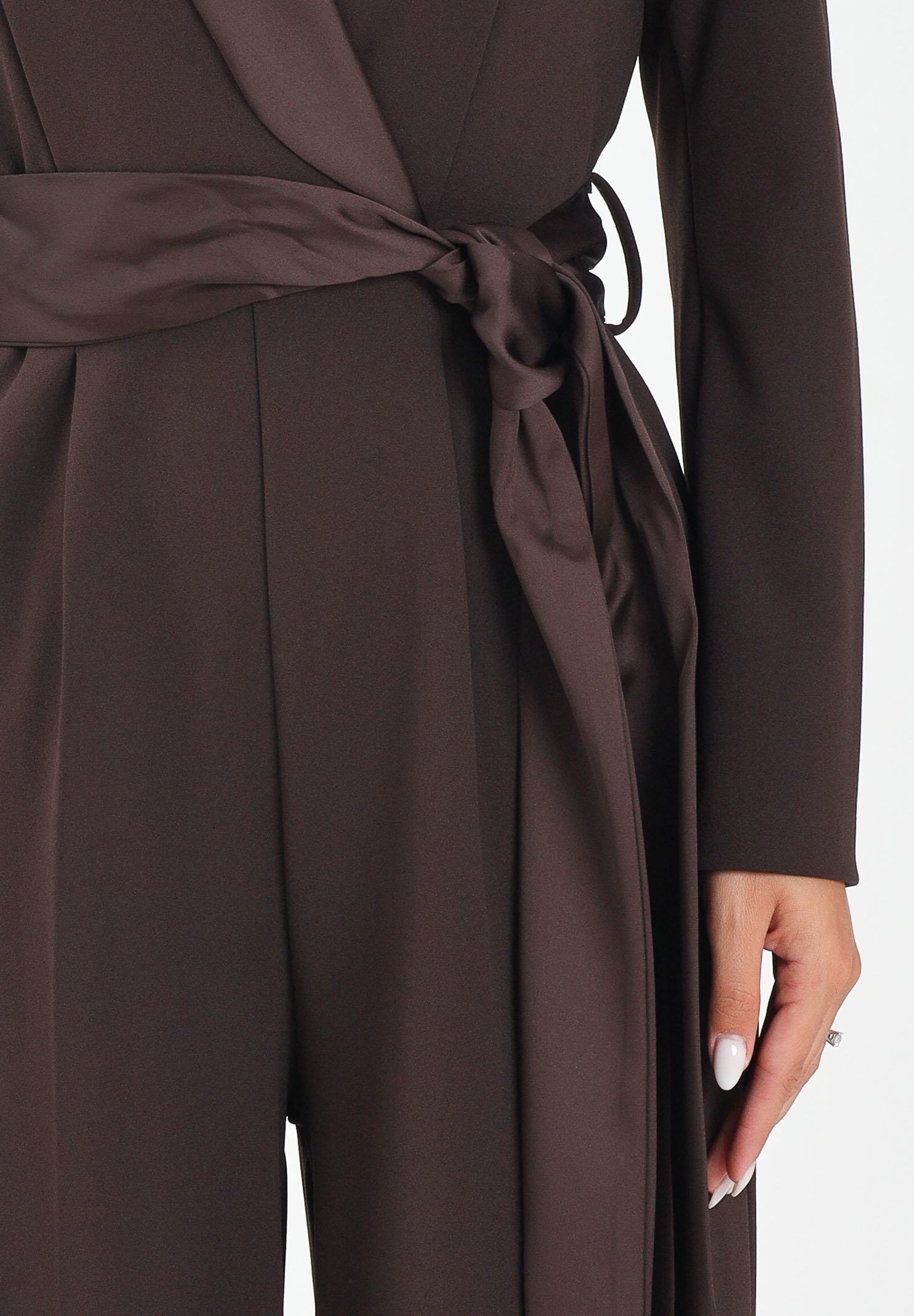 VICOLO Tuta elegante marrone da donna TF0357 FU69 VICOLO