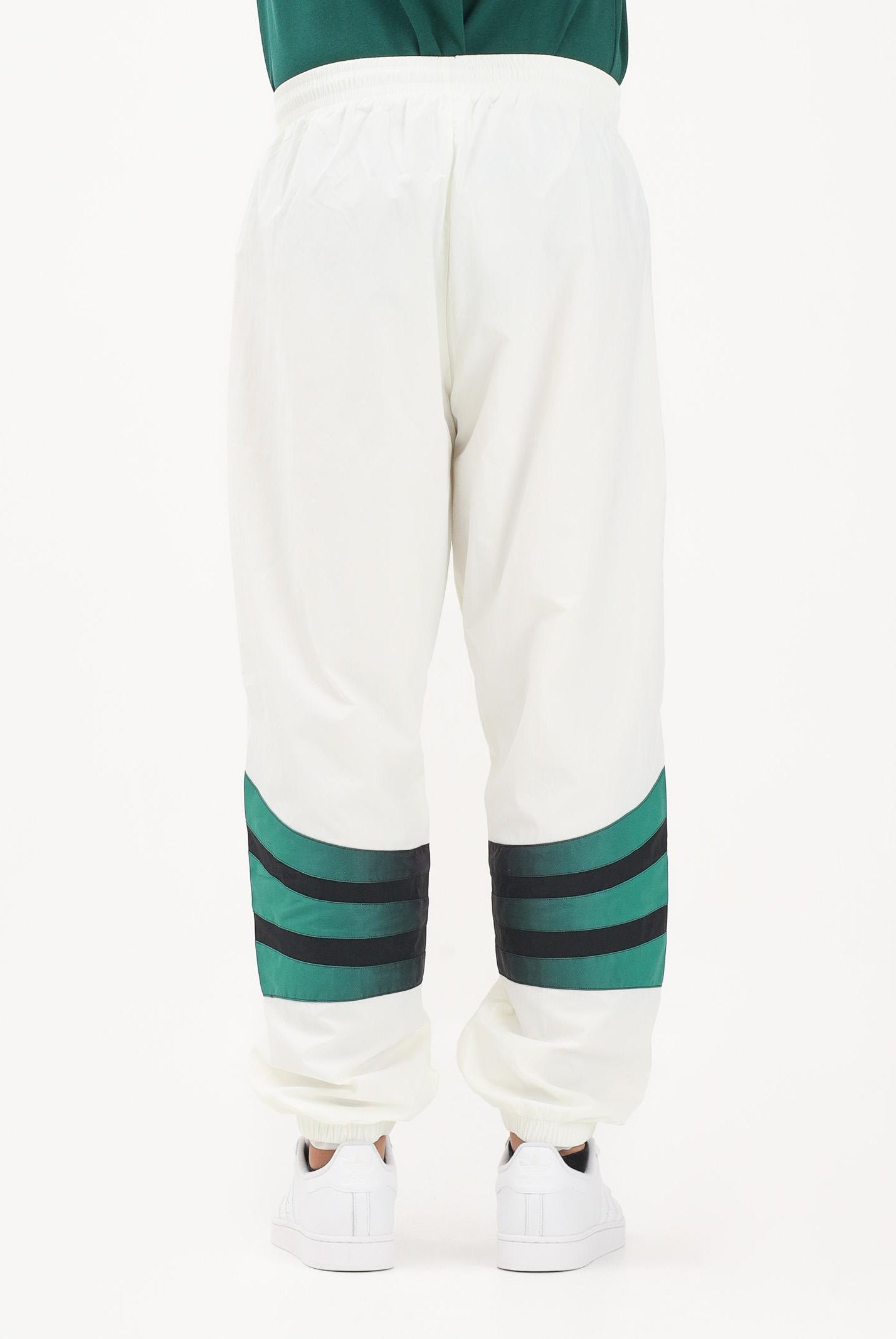 ADIDAS ORIGINALS Pantalone sportivo SANTIAGO bianco da uomo KE2148 . ADIDAS ORIGINALS