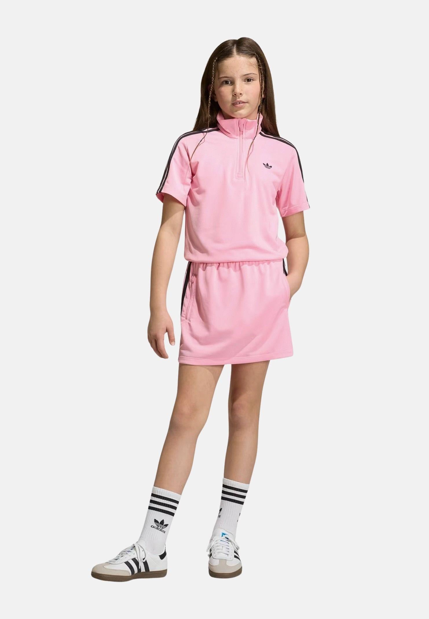 ADIDAS ORIGINALS Abito corto FIREBIRD rosa da bambina KE0917 . ADIDAS PERFORMANCE