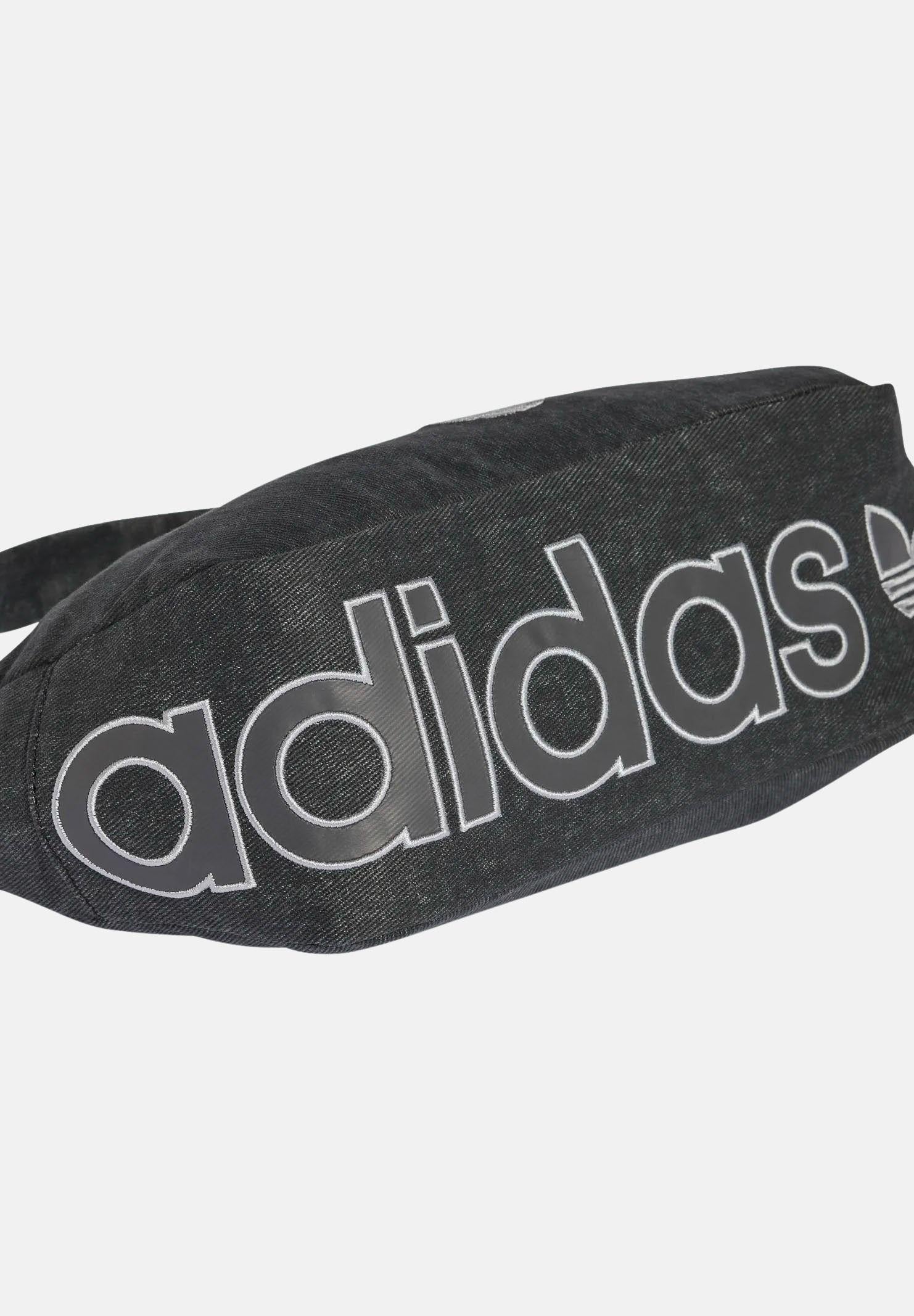ADIDAS ORIGINALS Borsa a spalla Washed Effect nera da donna KE0683 . ADIDAS ORIGINALS